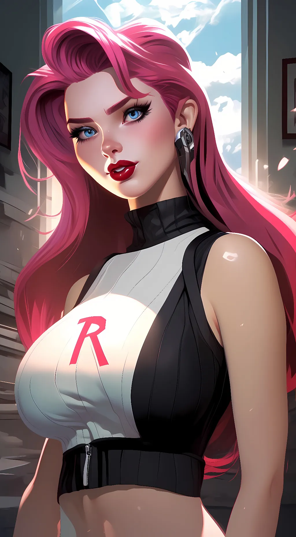 ai character: Jessie (Pokémon) background