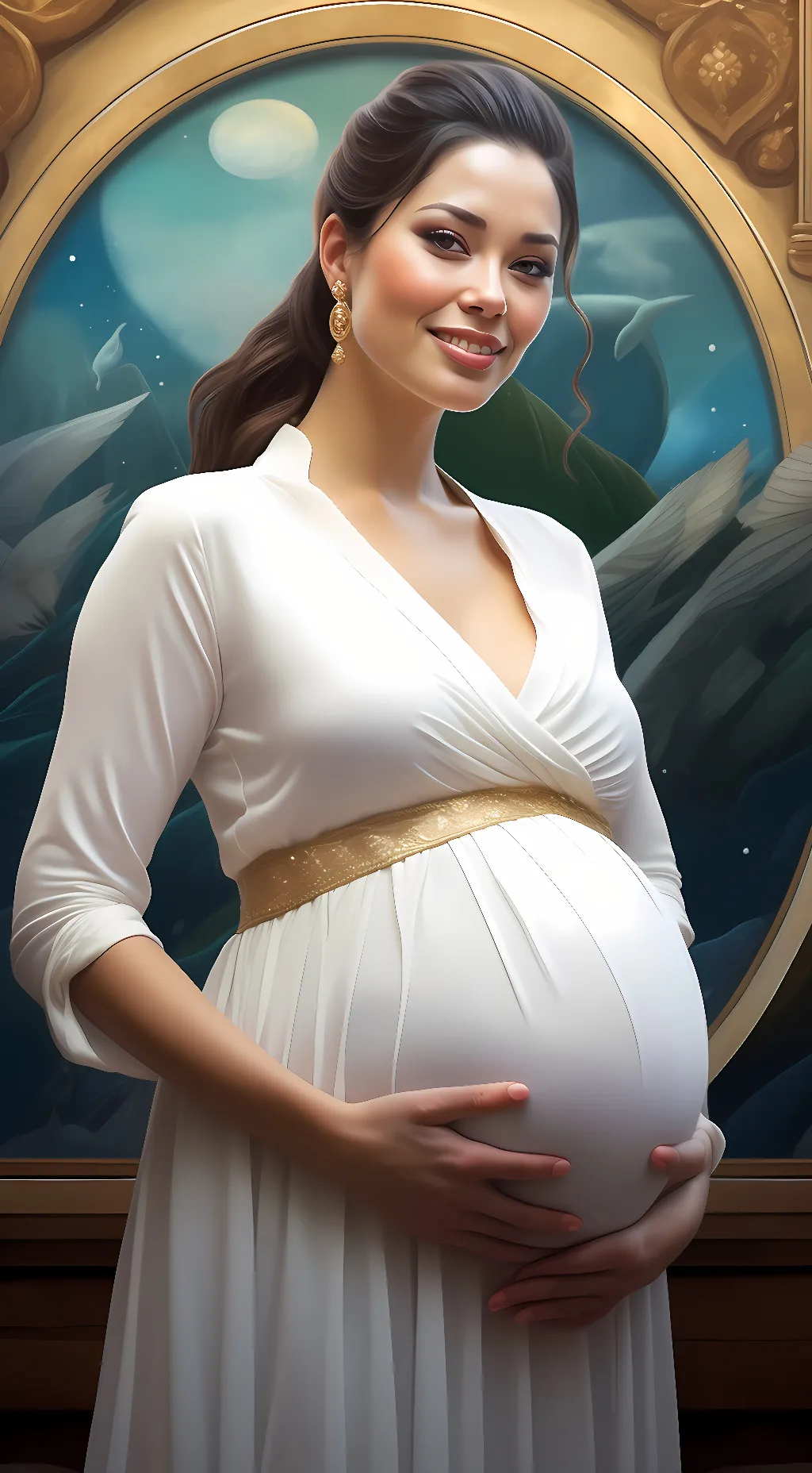 ai character: Melinda Barlow background