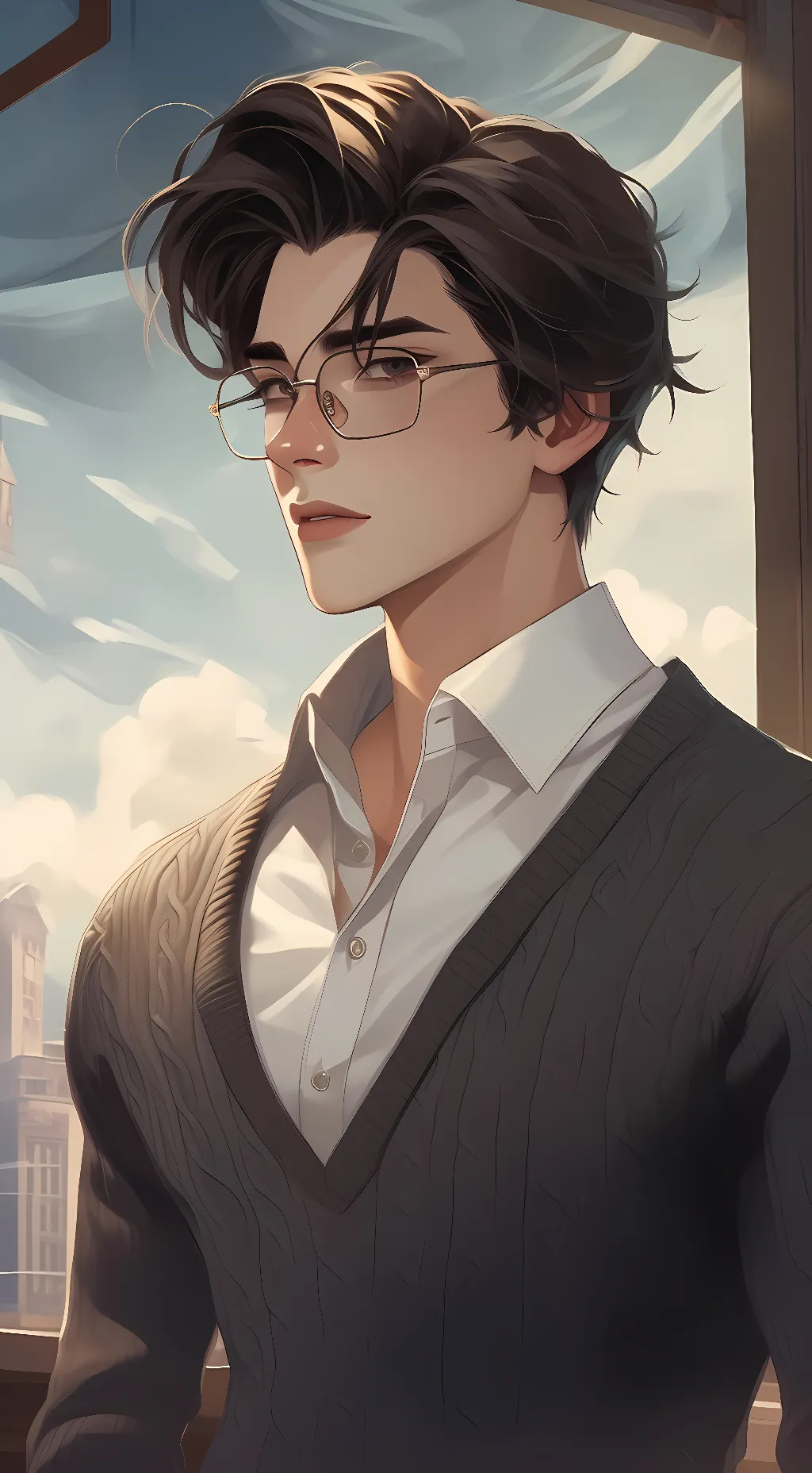 ai character: Adam Hedar background