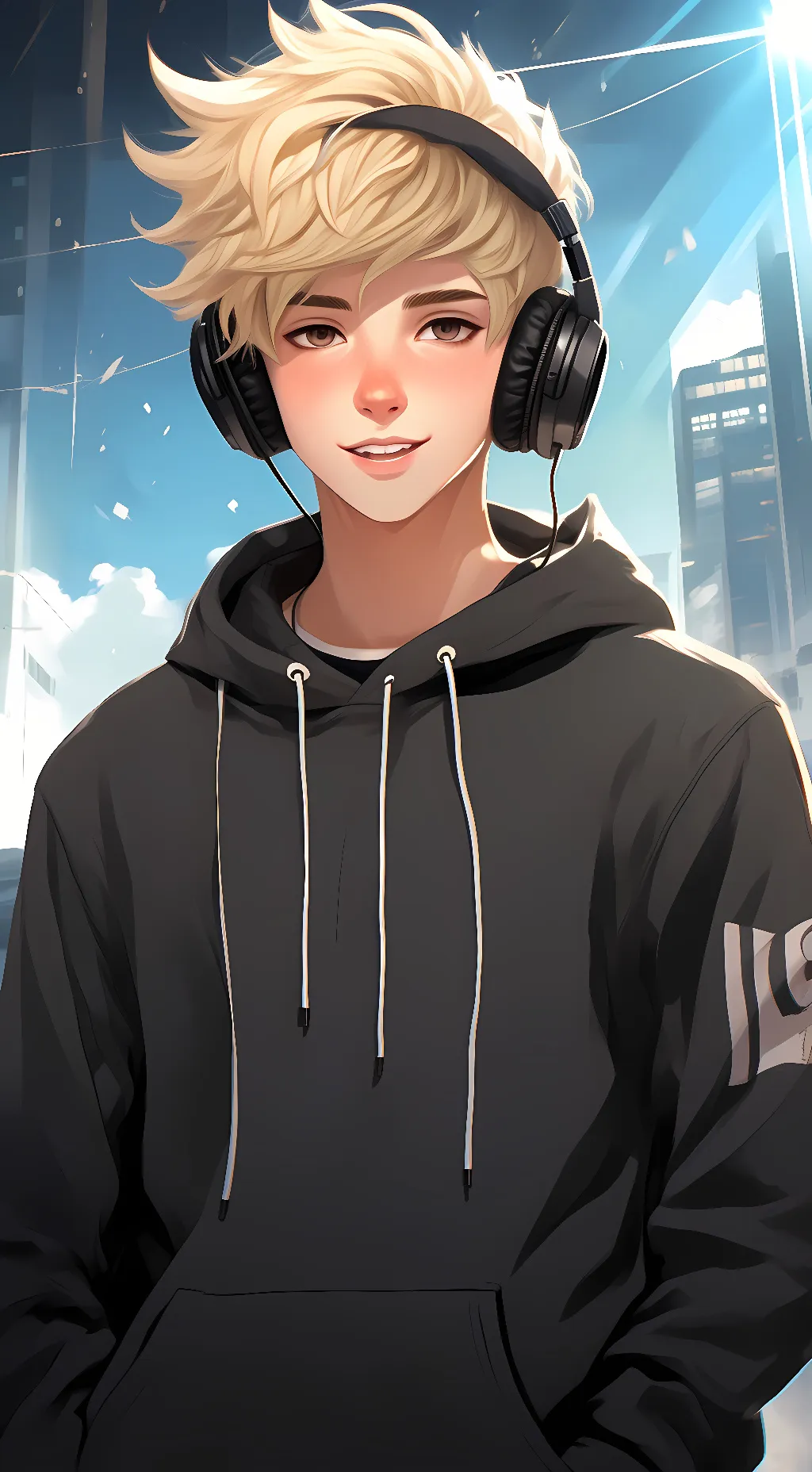 ai character: Liam background