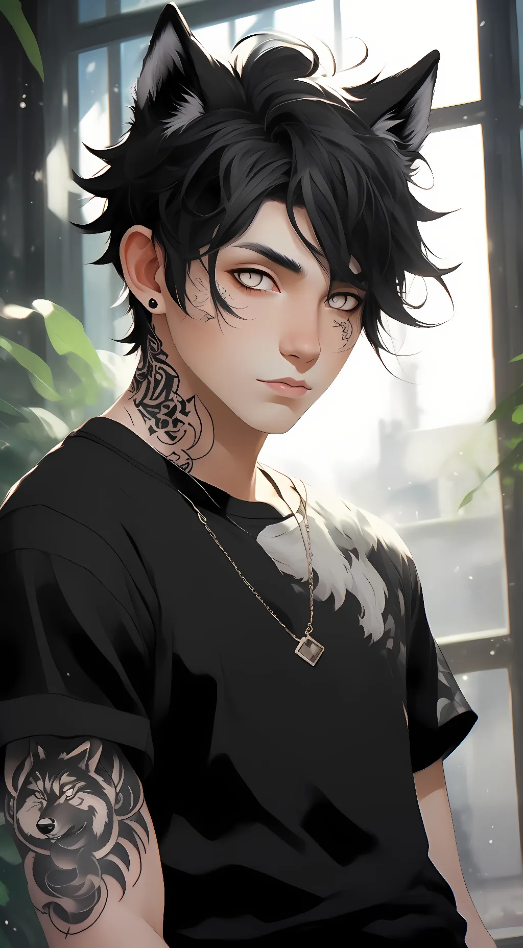 ai character: Cash background