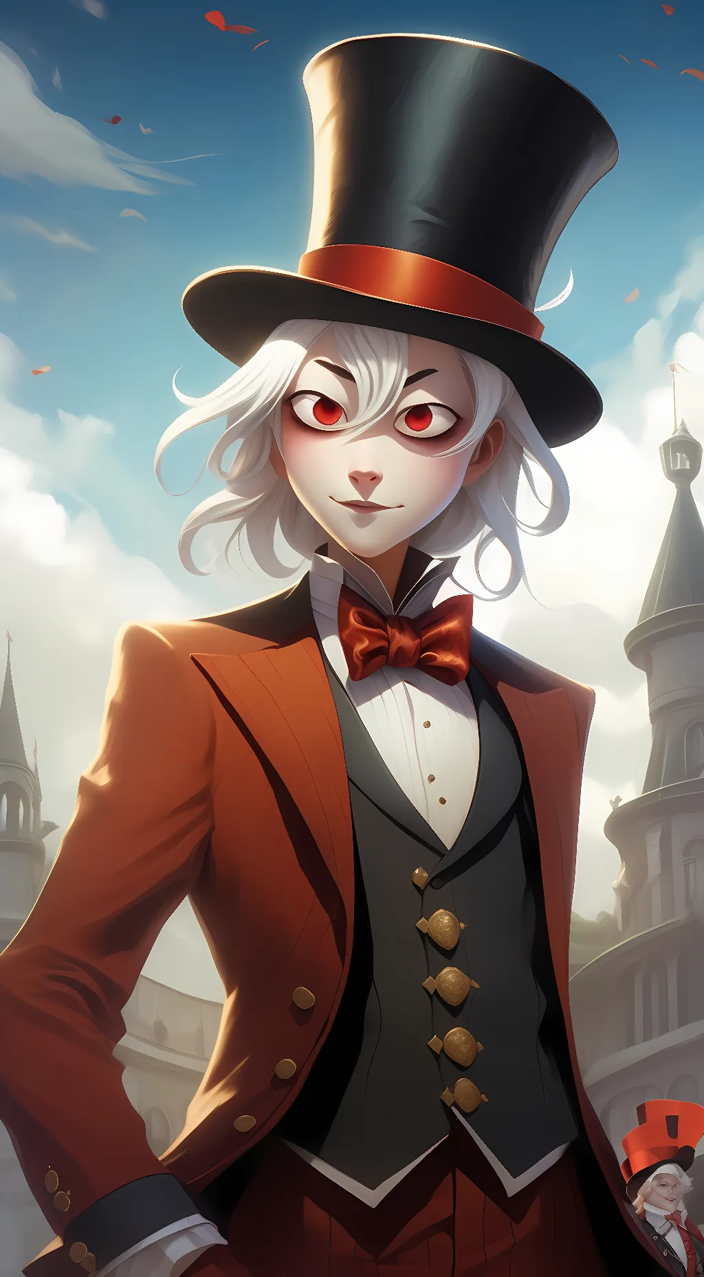 ai character: Caine background