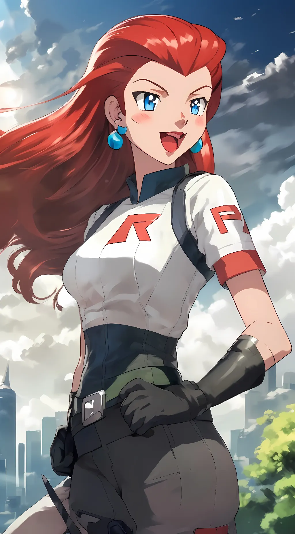 ai character: Team rocket  background