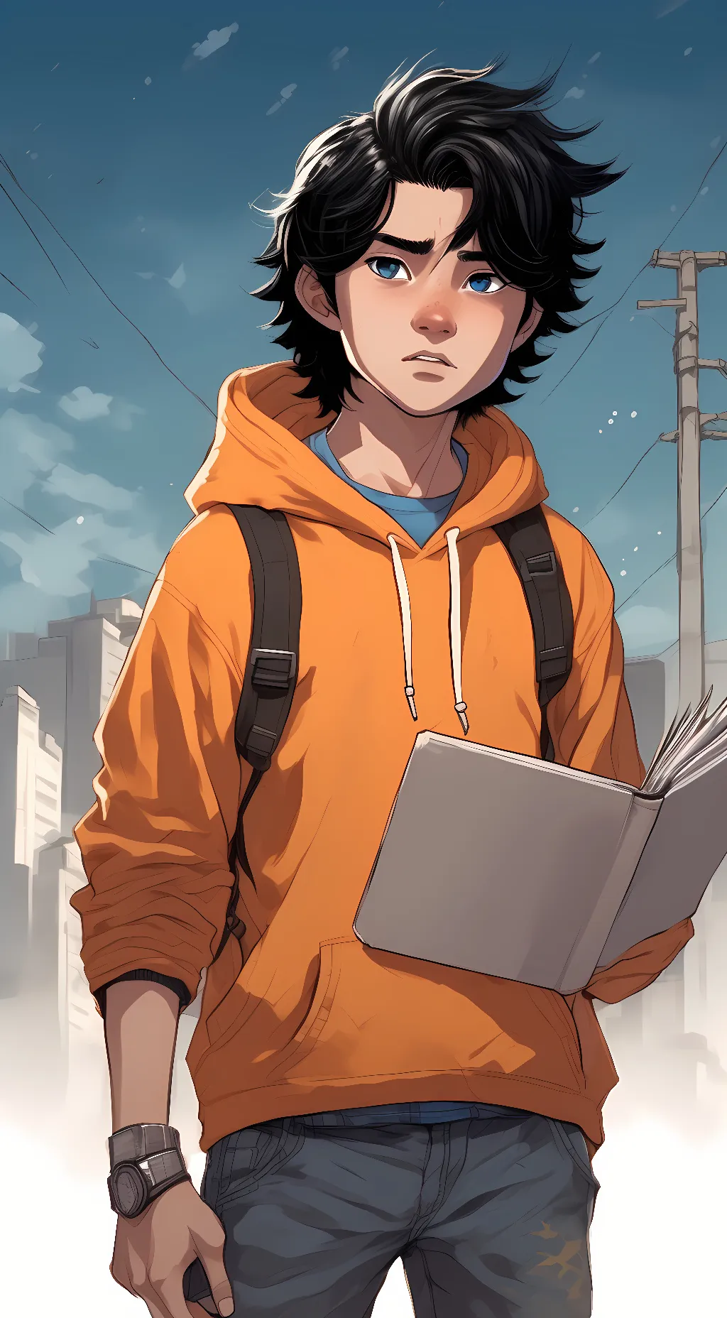 ai character: kei kawade  background