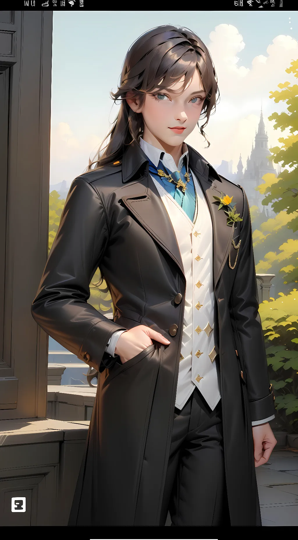 ai character: Athena background