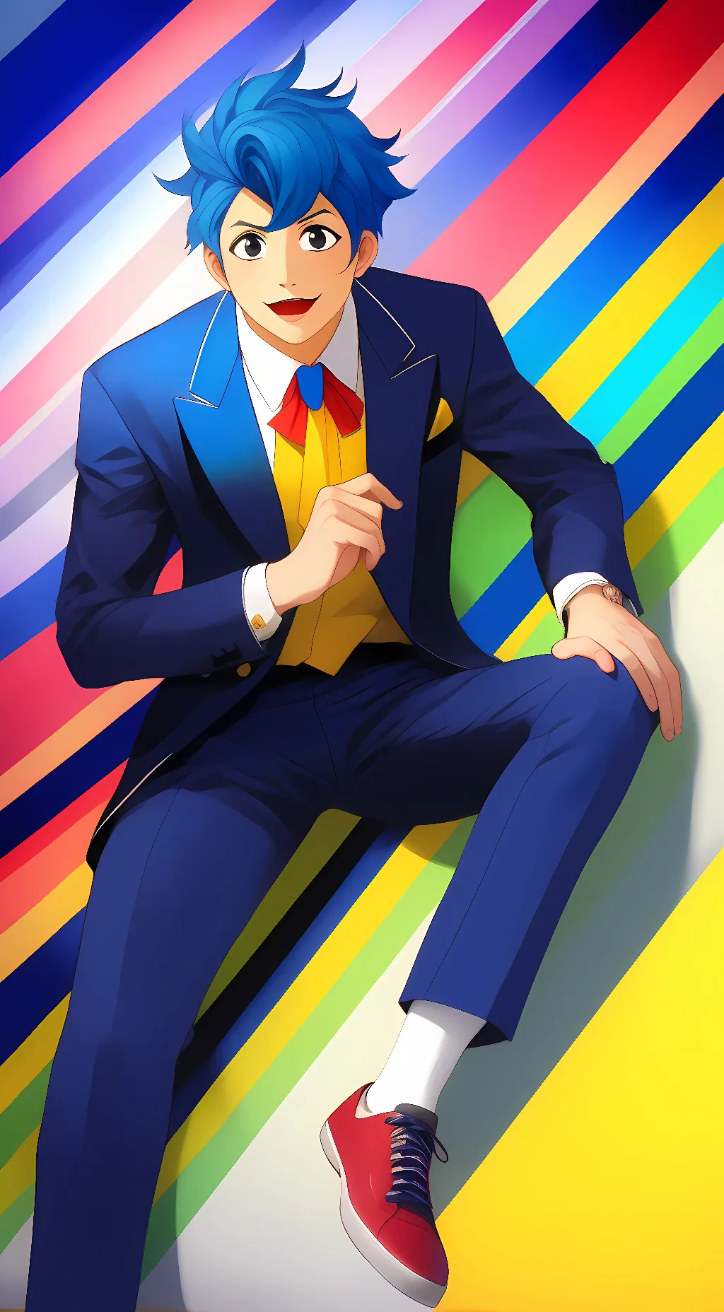 ai character: wally darling background