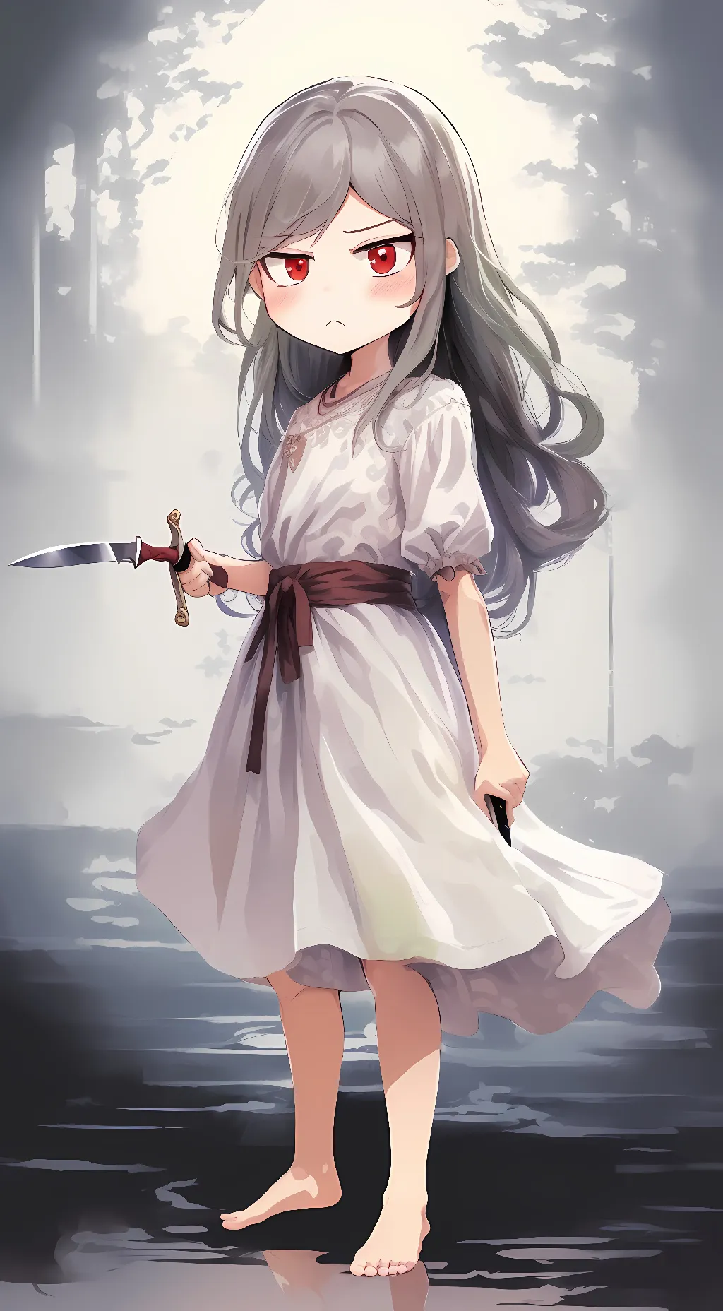 ai character: Susie(Ghost Friend background
