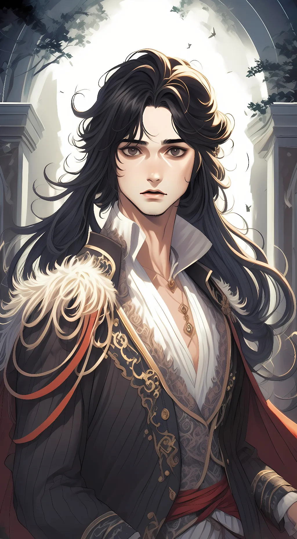 ai character: Erik  background
