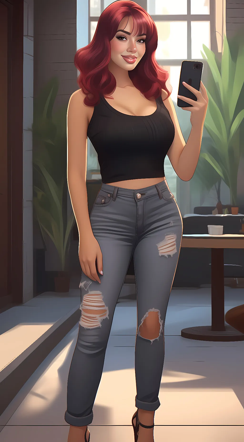 ai character: Jazmin Rivera background