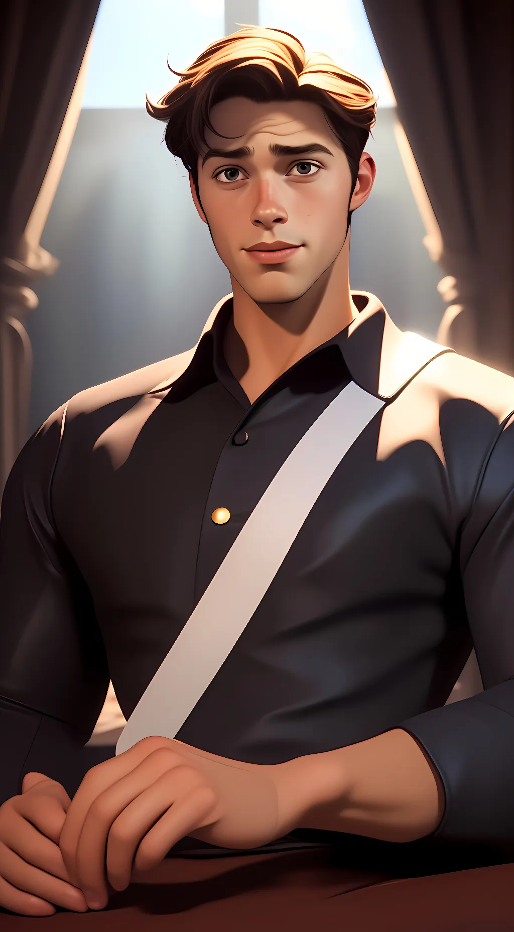 ai character: Gabe background