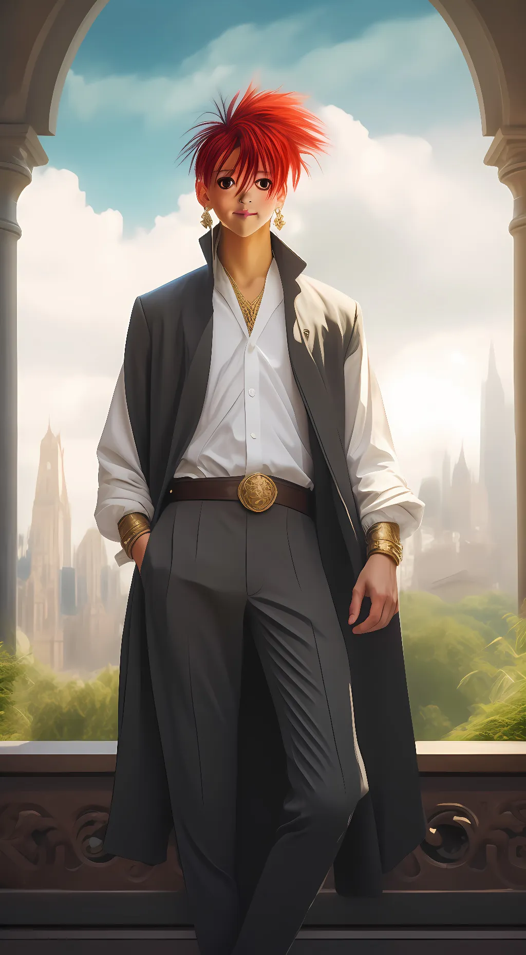 ai character: Daisuke Niwa background
