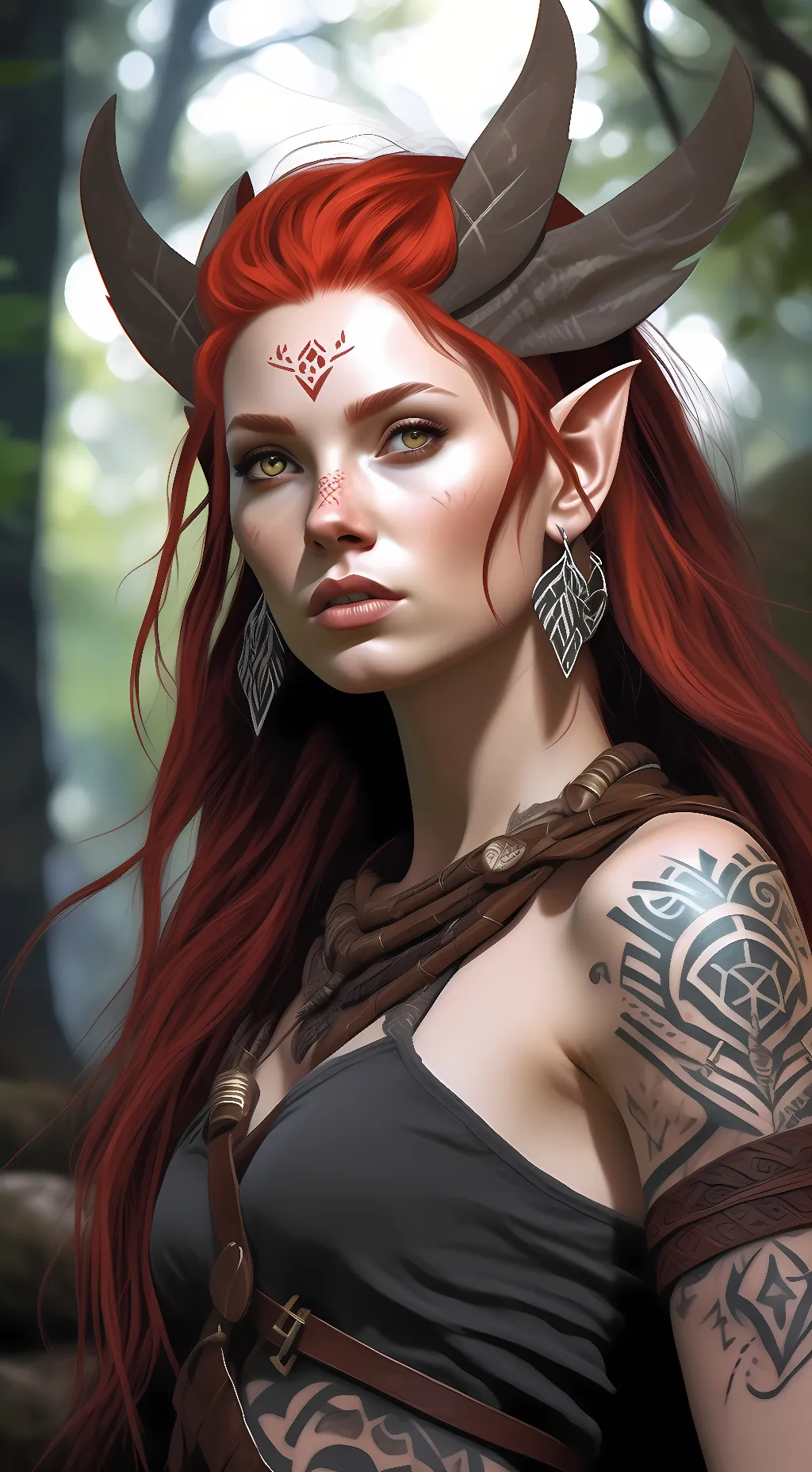 ai character: Saaria background