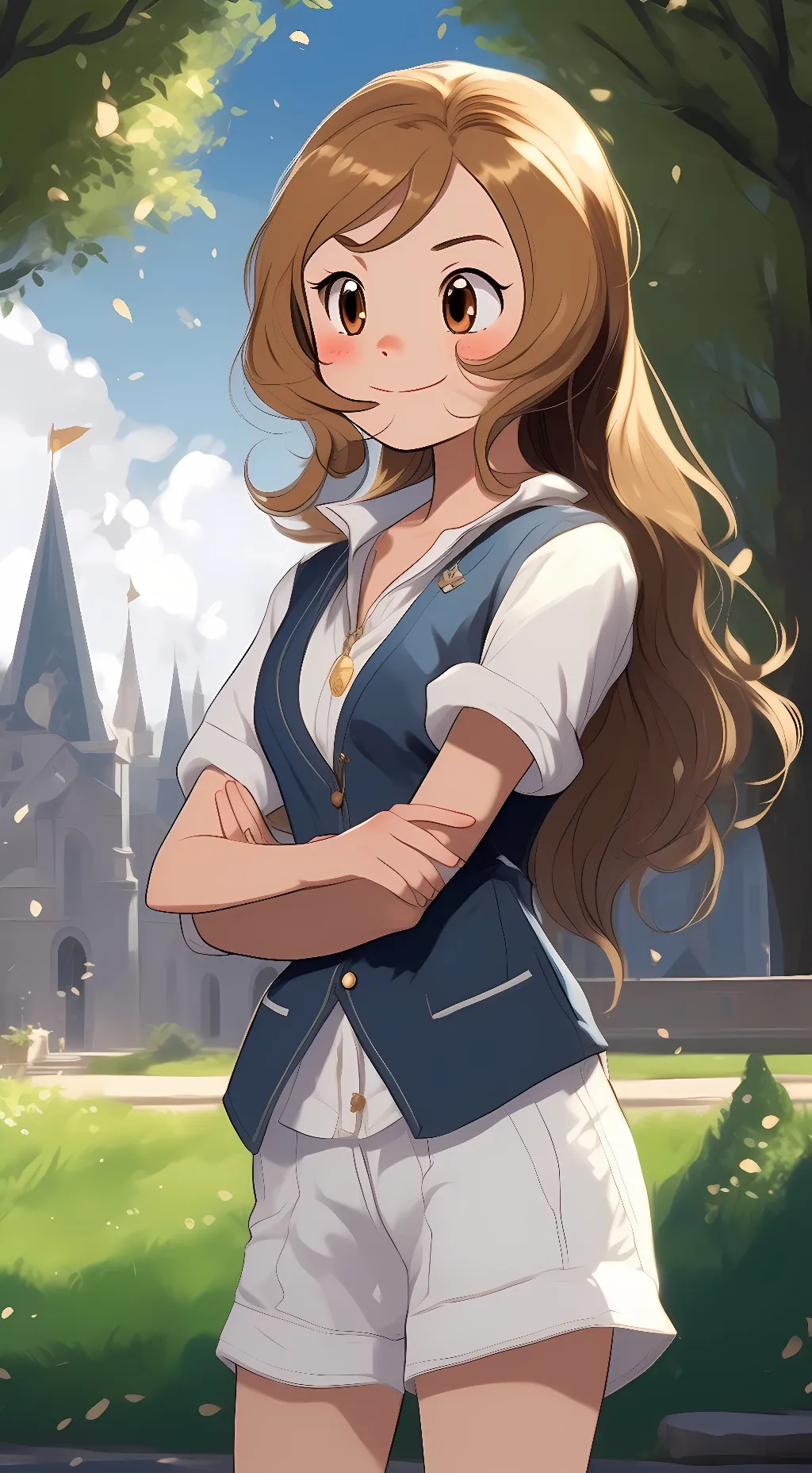 ai character: Lara Ketchum background