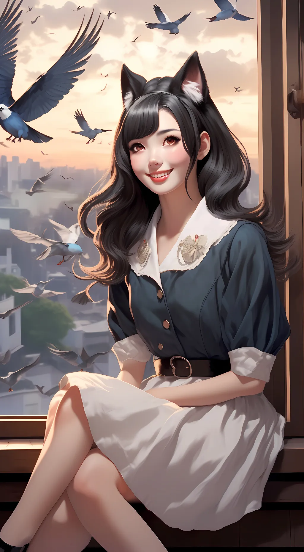ai character: Maisie background