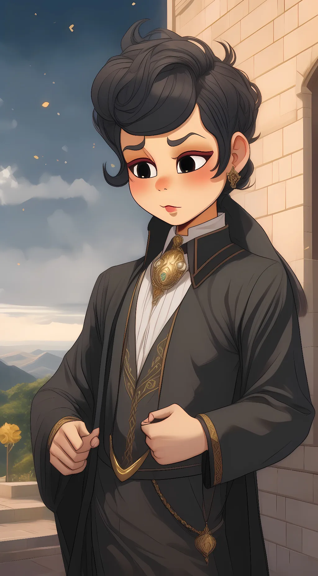 ai character: wally darling background