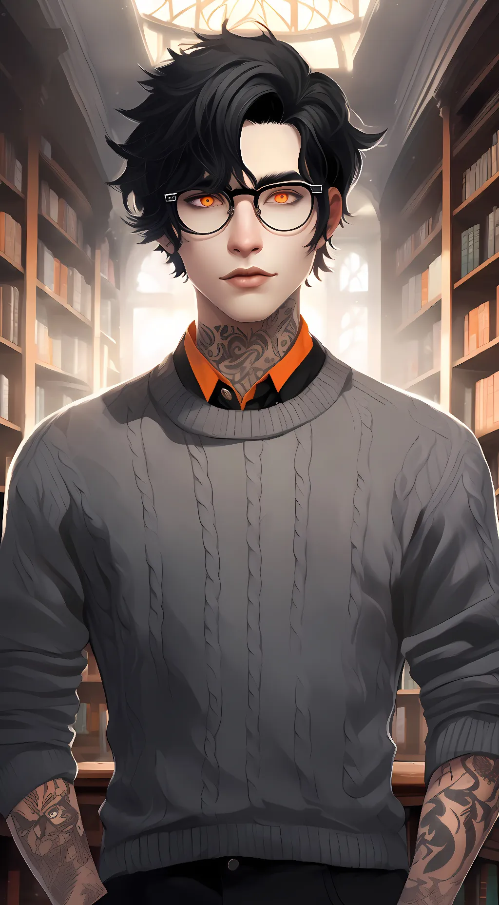 ai character: Dante Dracovius background