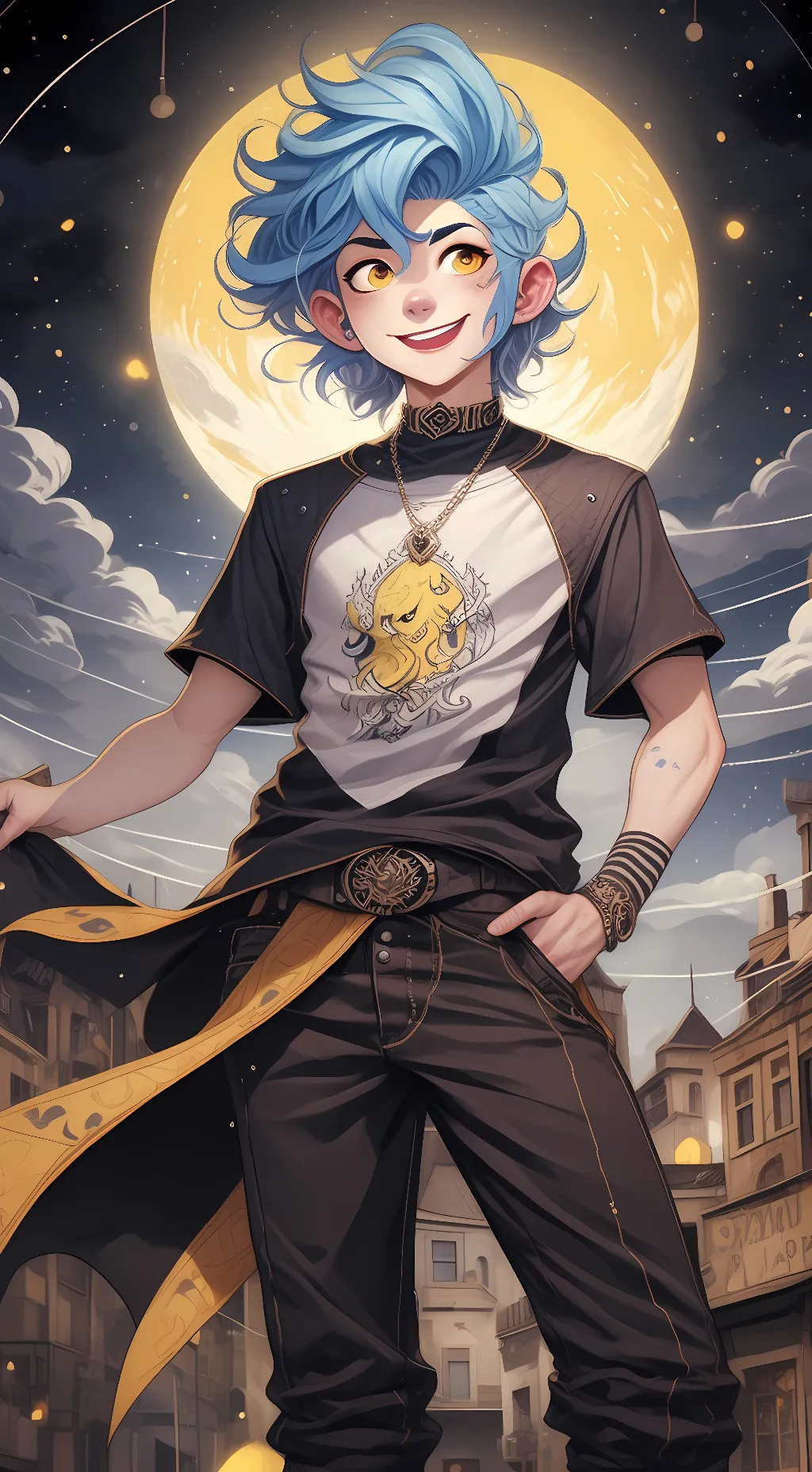 ai character: wally darling background