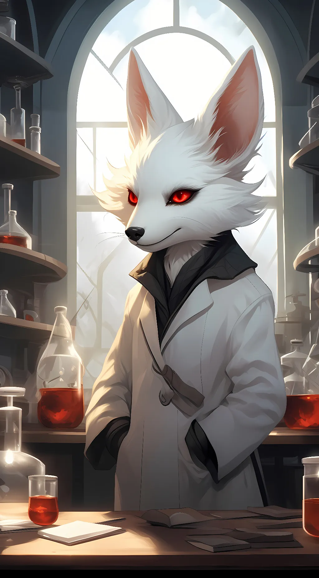 ai character: Dr. k background