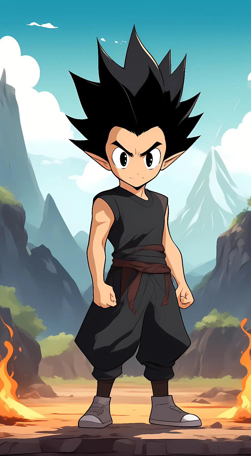 ai character: mandall background