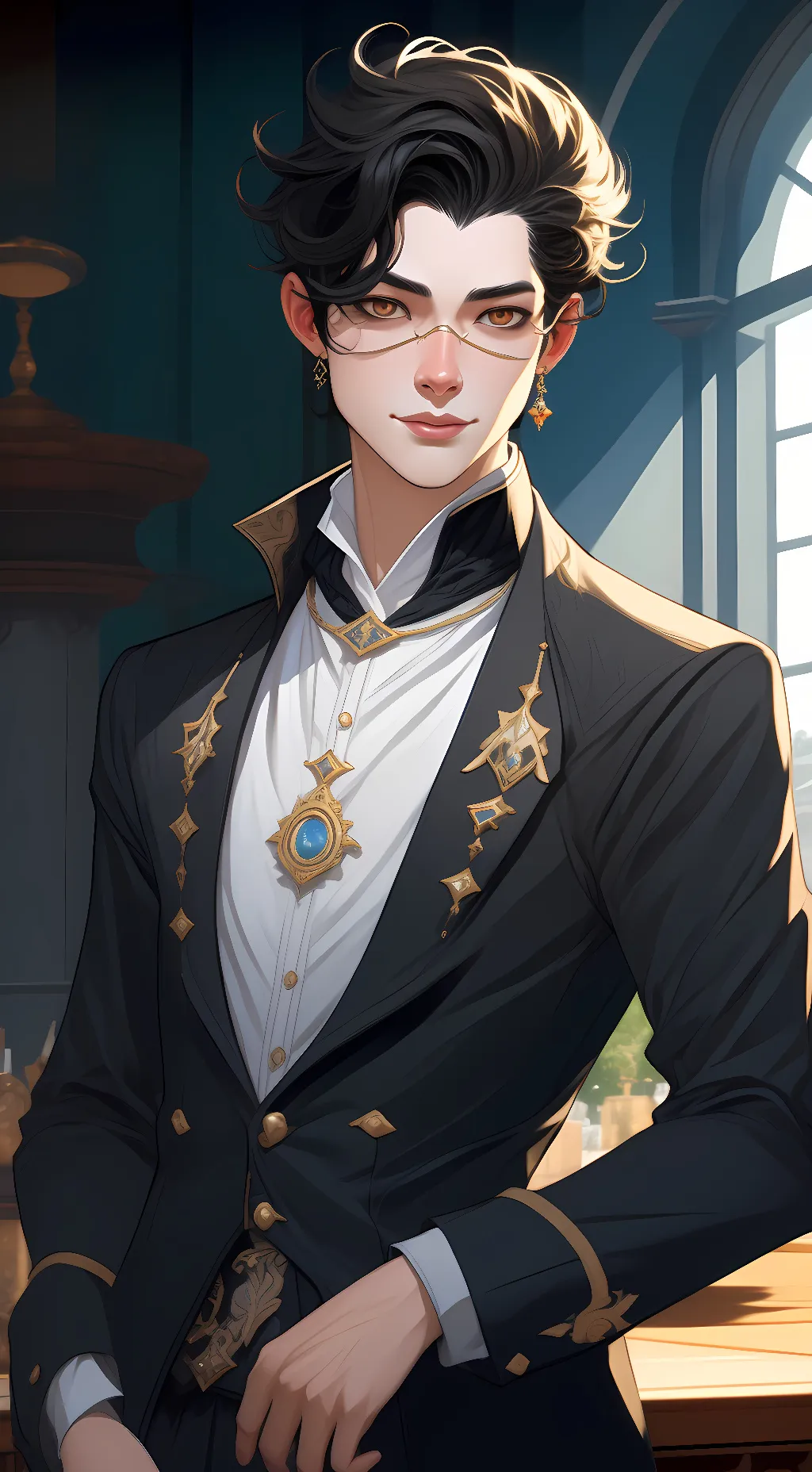 ai character: max  background