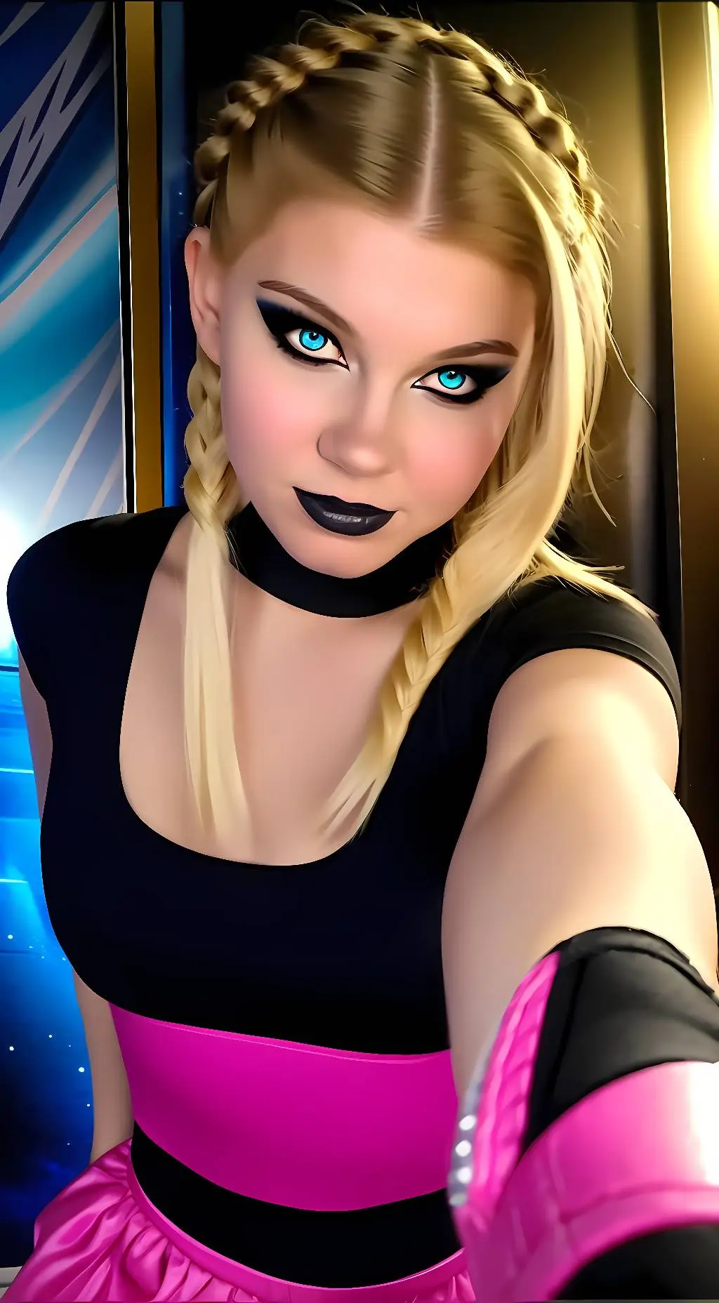 ai character: Serena background