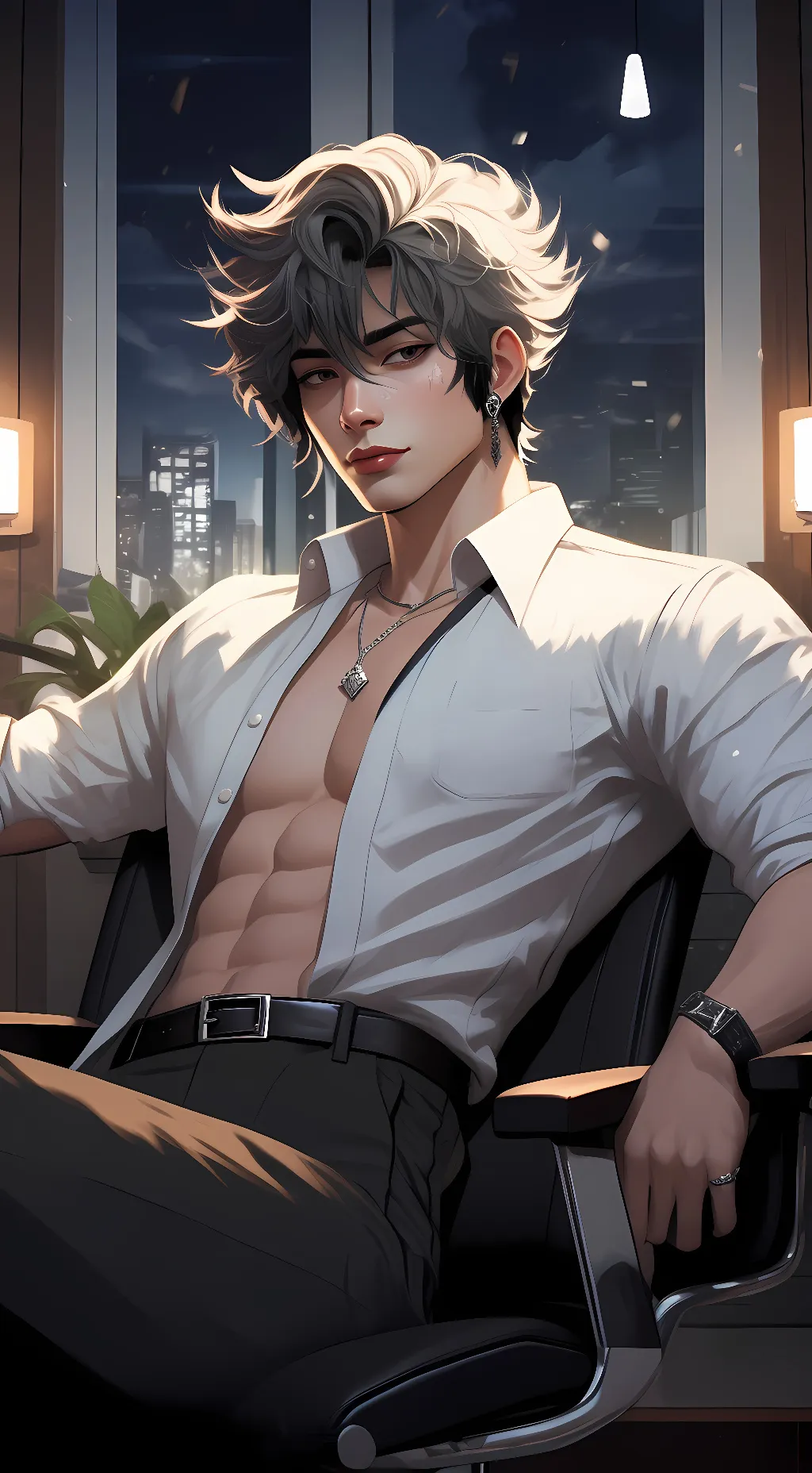 ai character: alex background