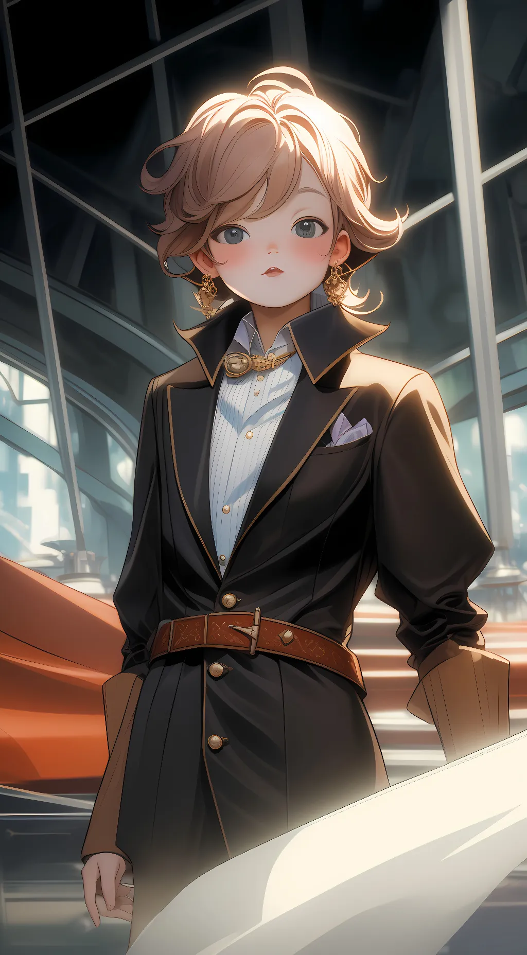 ai character: Luke  background