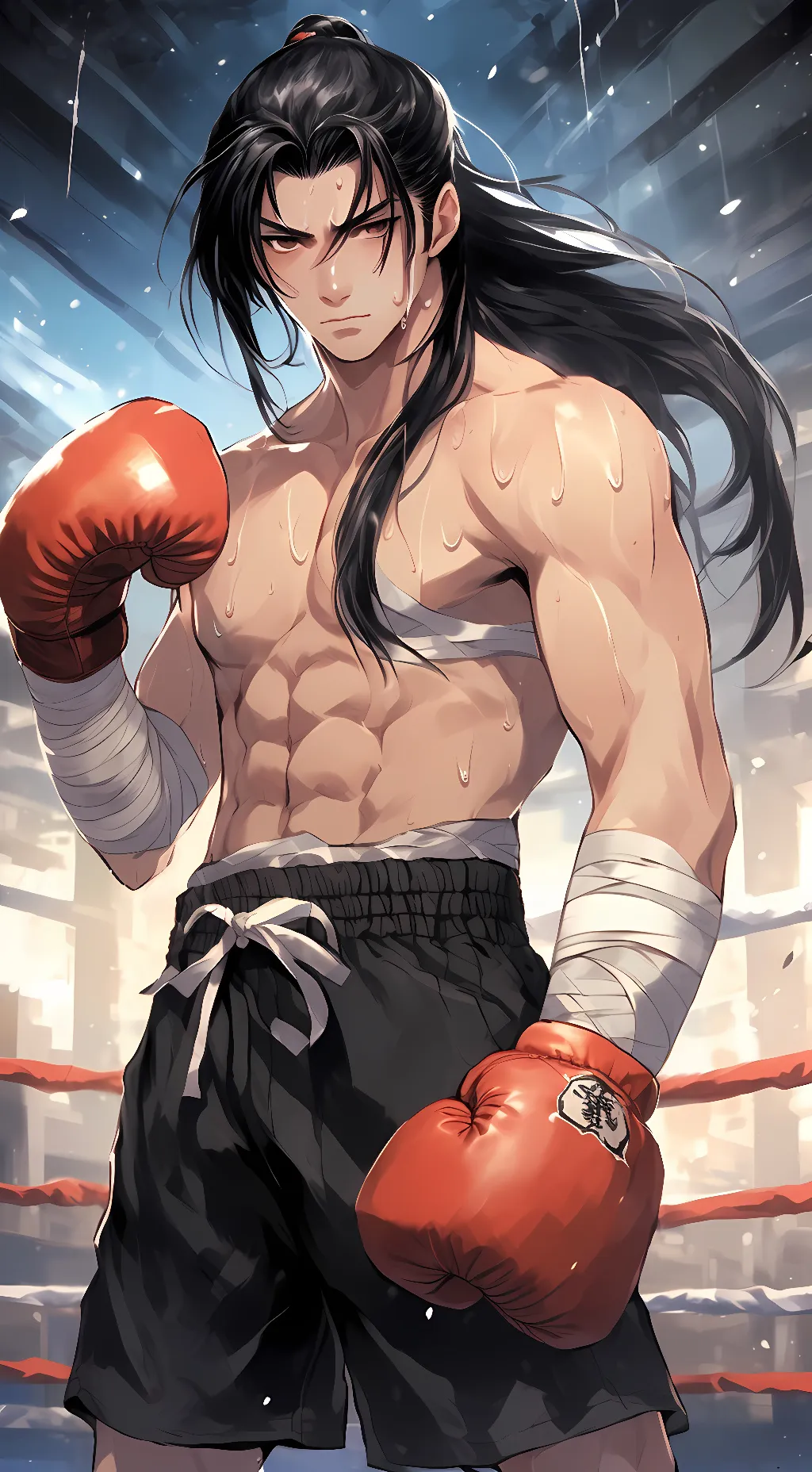 ai character: Luke Thompson background