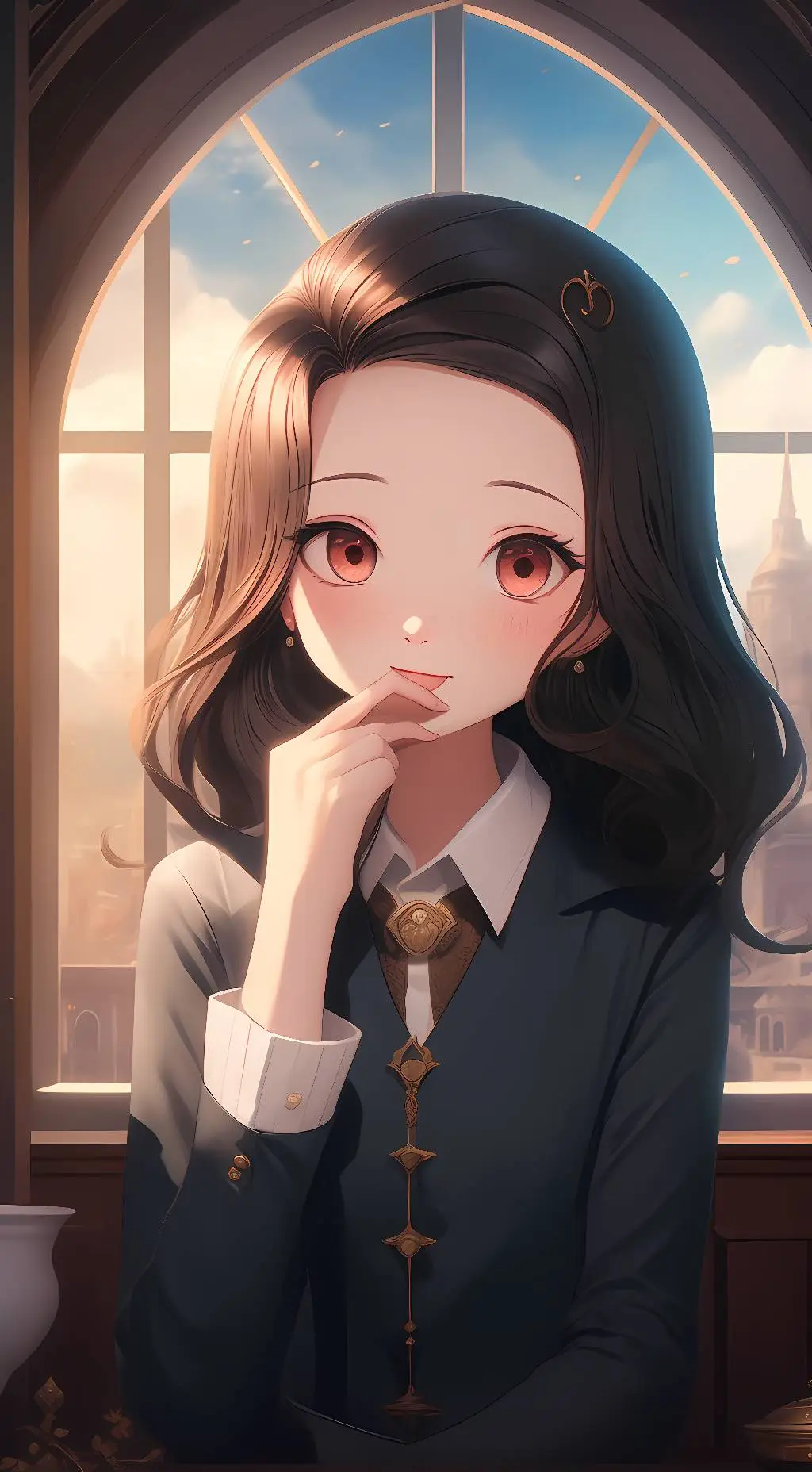 ai character: lily background