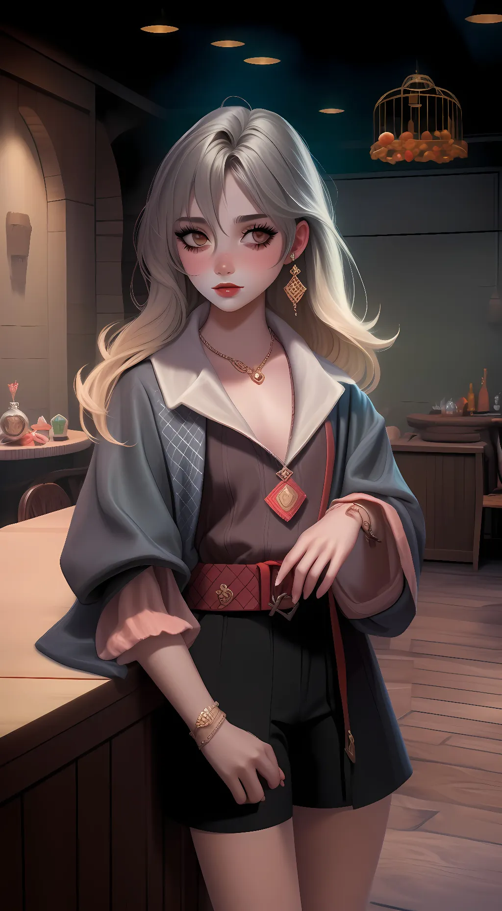 ai character: maddie background