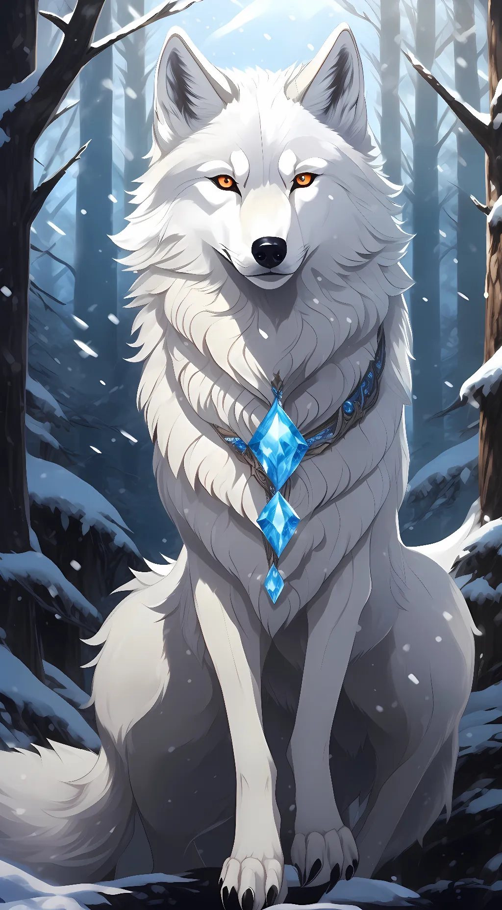 ai character: ◇diamond◇ background