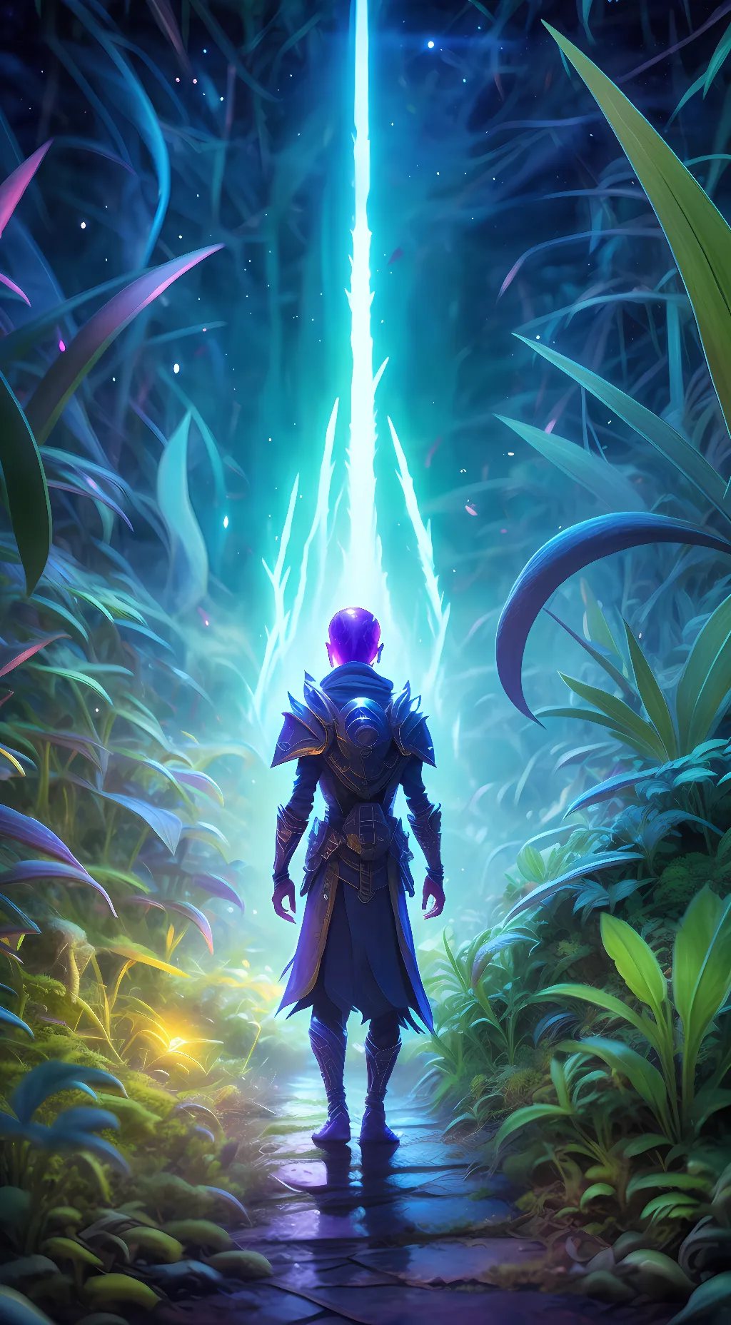 ai character: Xio-Genesis background