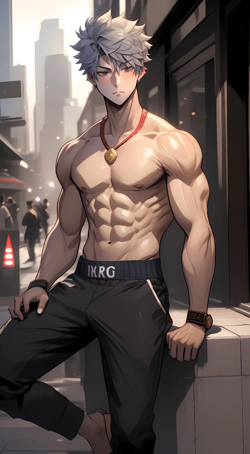 ai character: Salem background