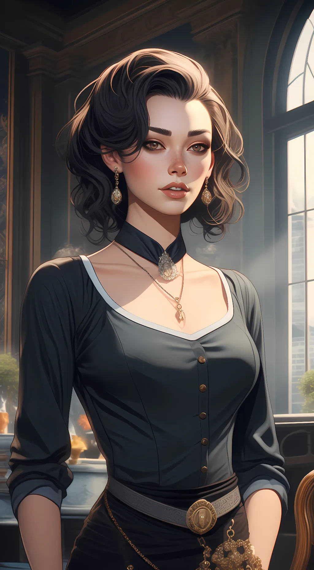 ai character: Olivia Fletcher background