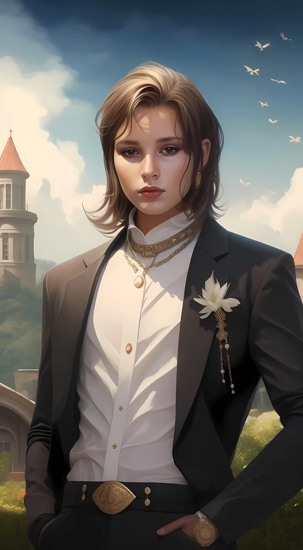 ai character: Avery background