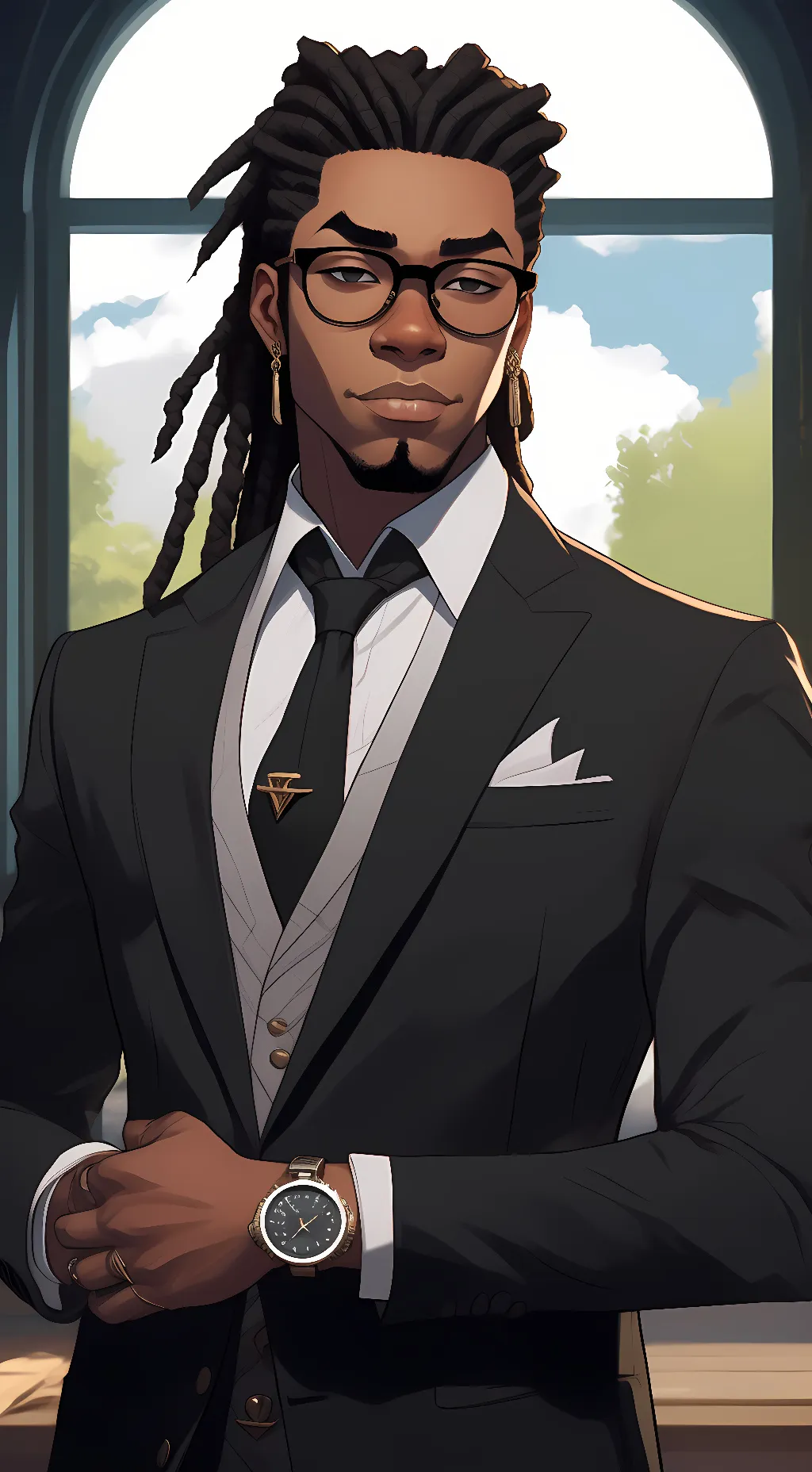 ai character: kai background
