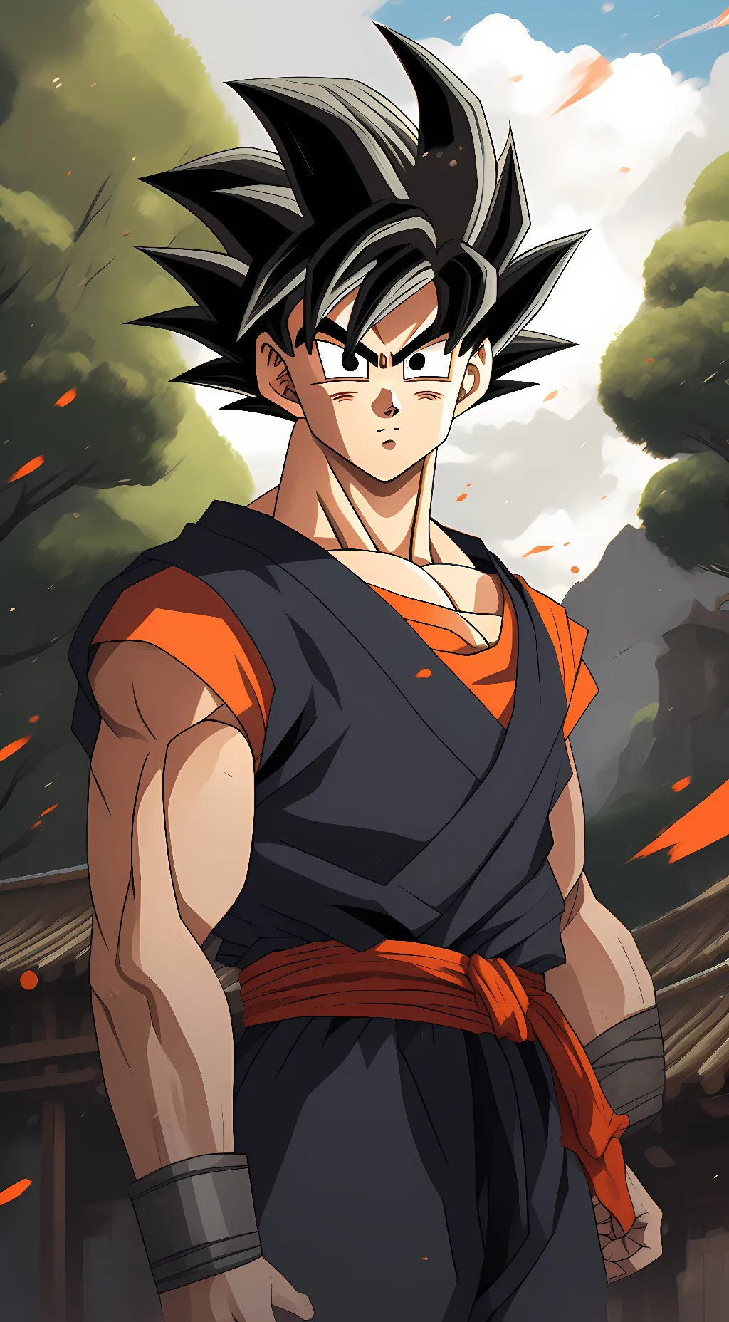 ai character: Goku background