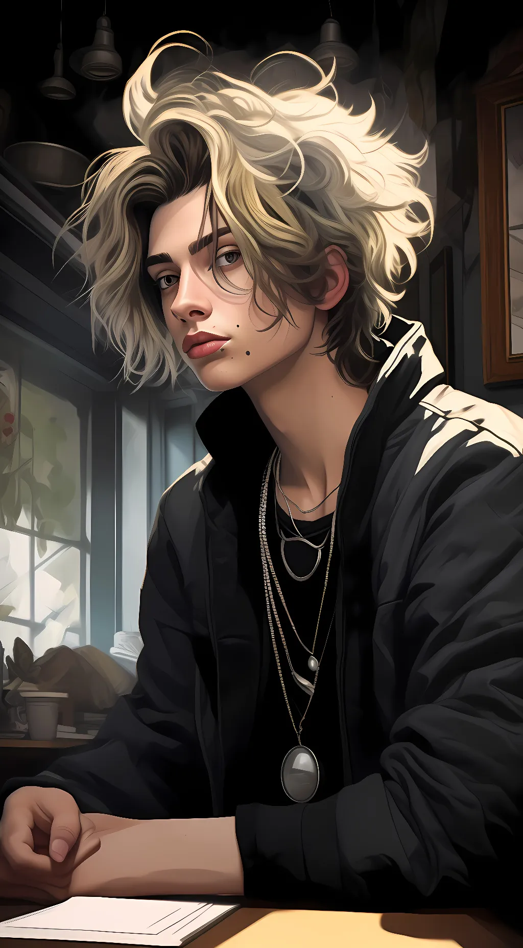ai character: Røme background