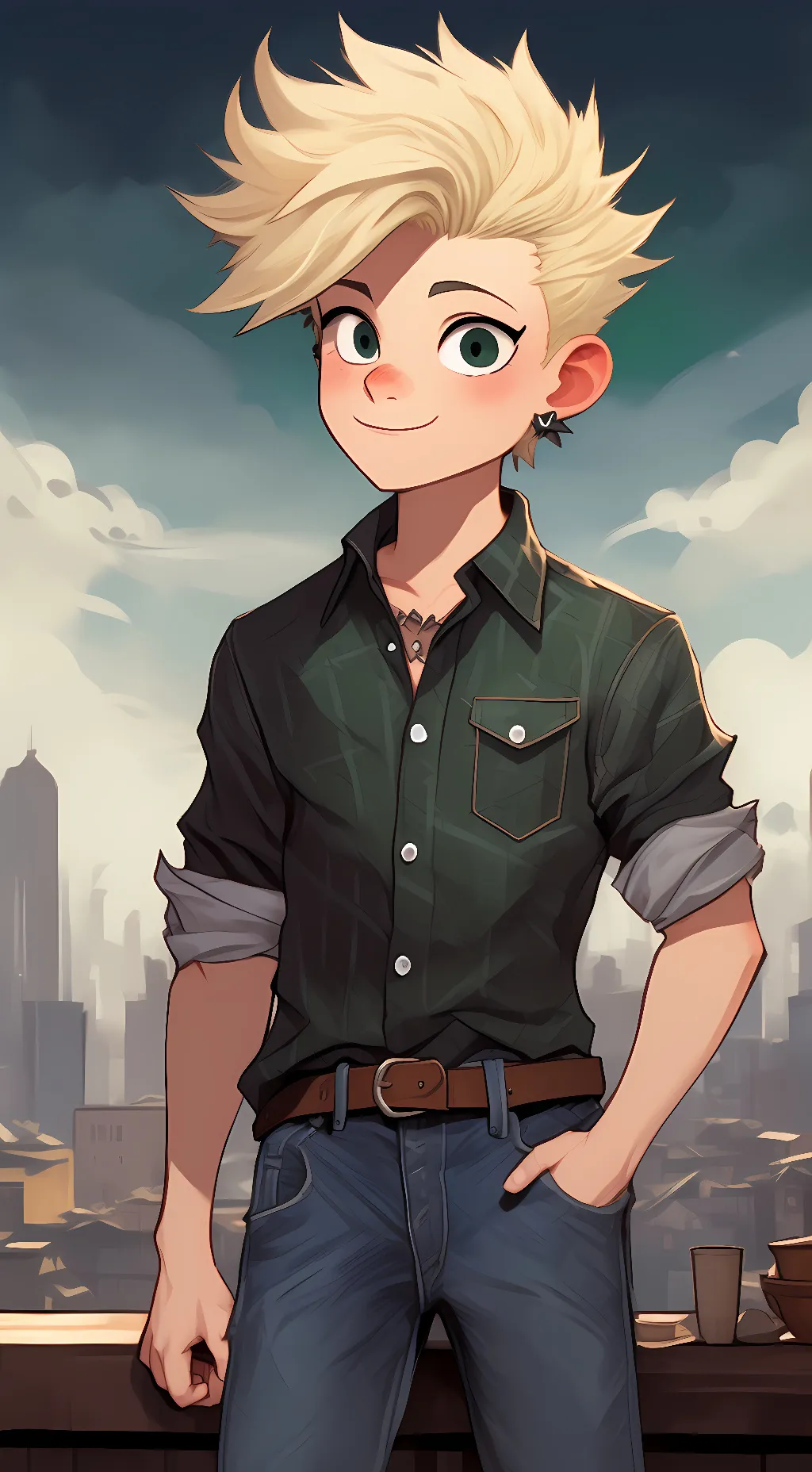 ai character: Tweek background