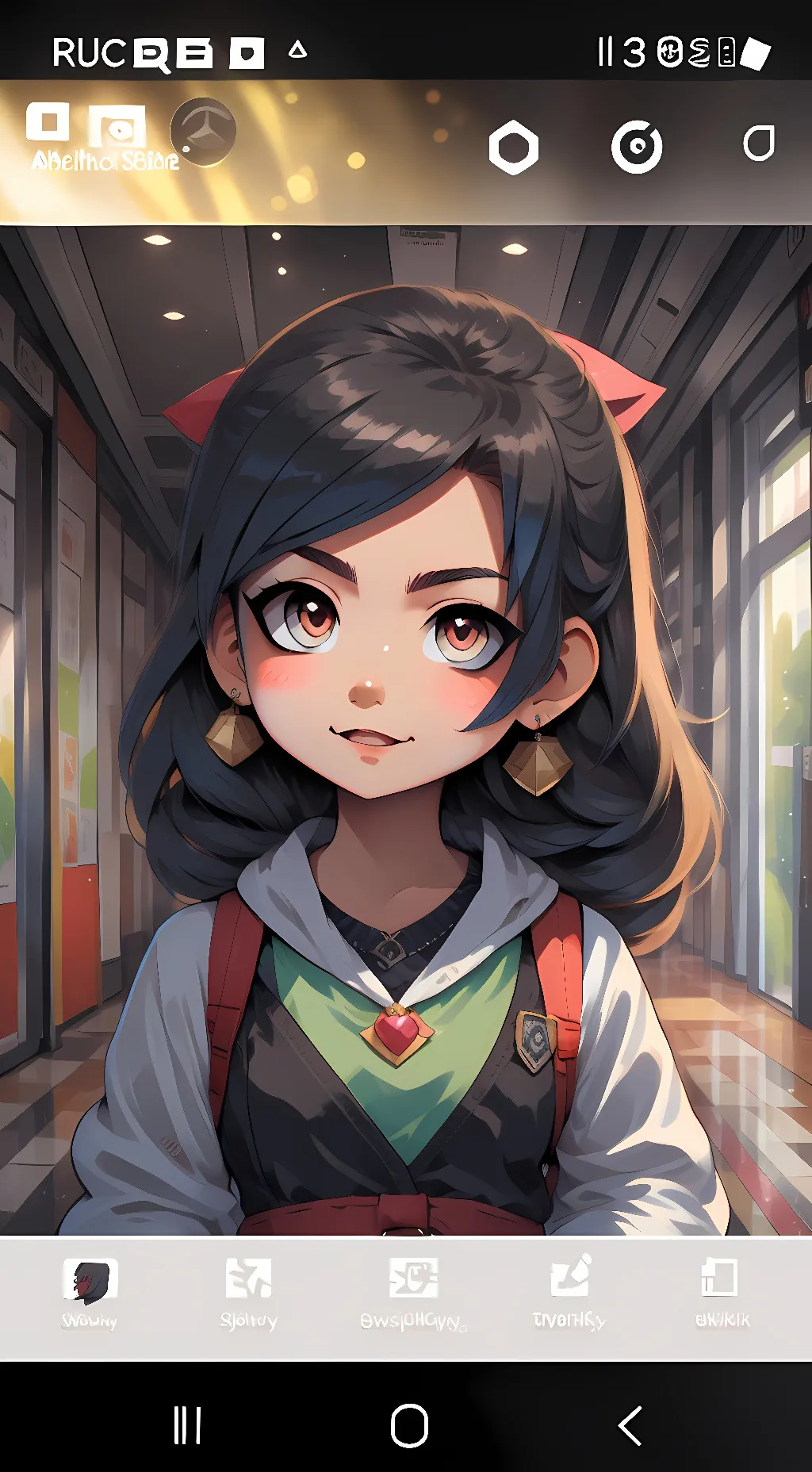 ai character: Kc (from Aphmau) background