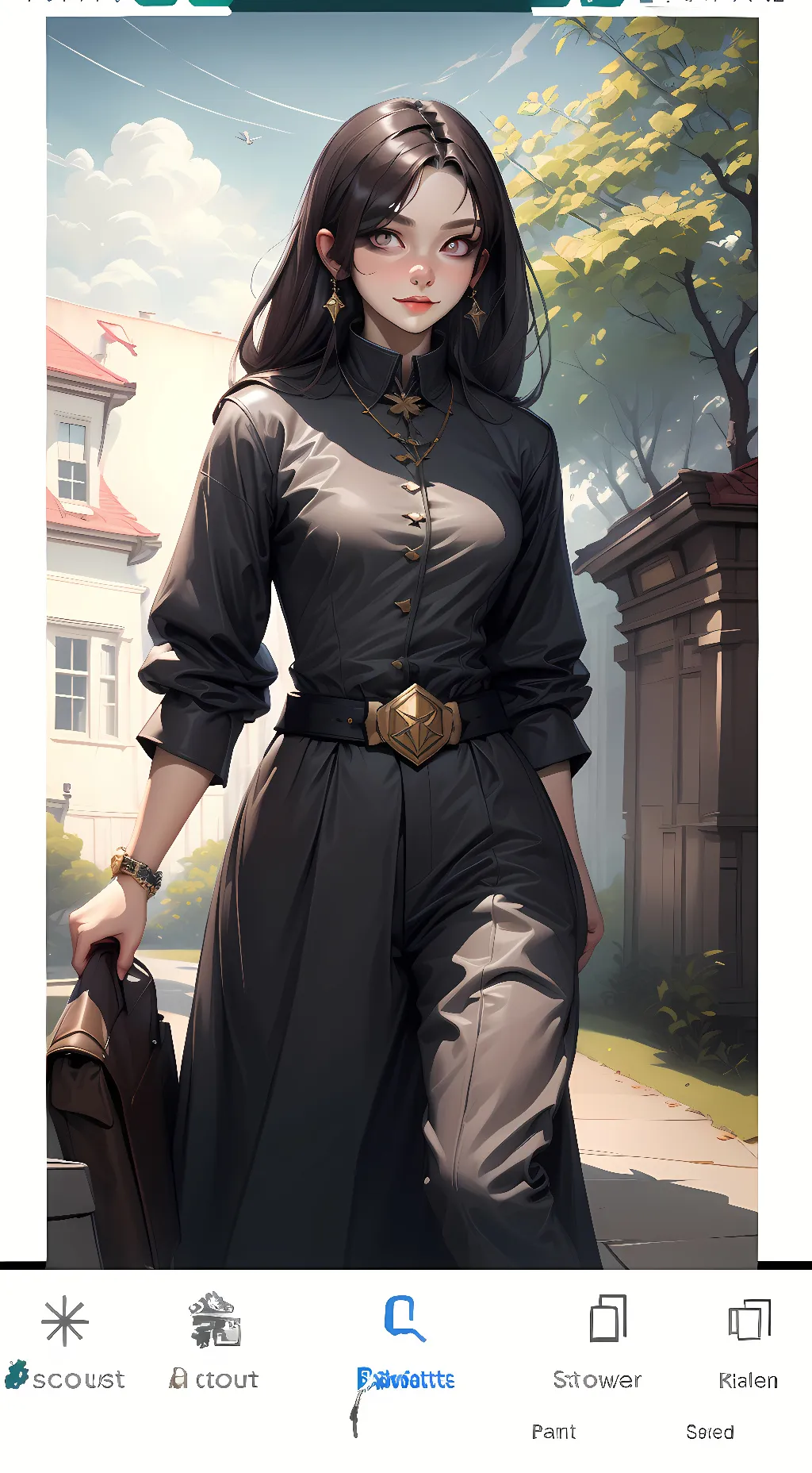 ai character: Jenna  background