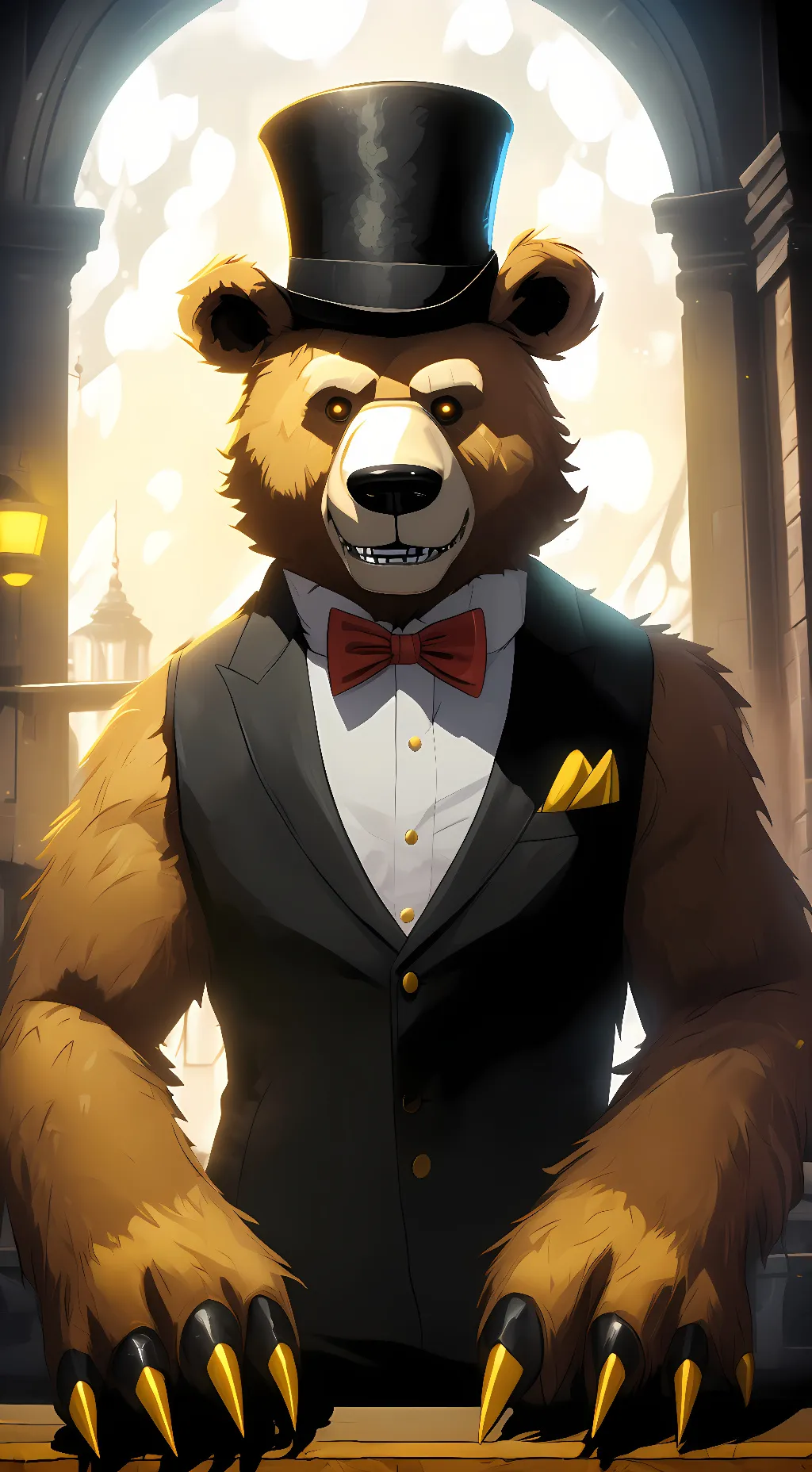 ai character: NMGF background