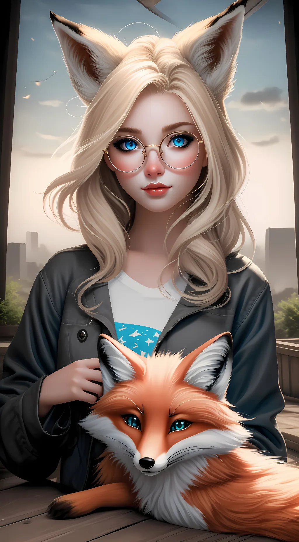 ai character: Neveah background
