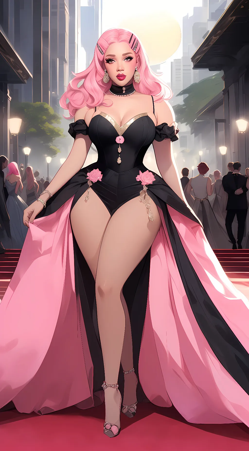 ai character: Aria Rose background