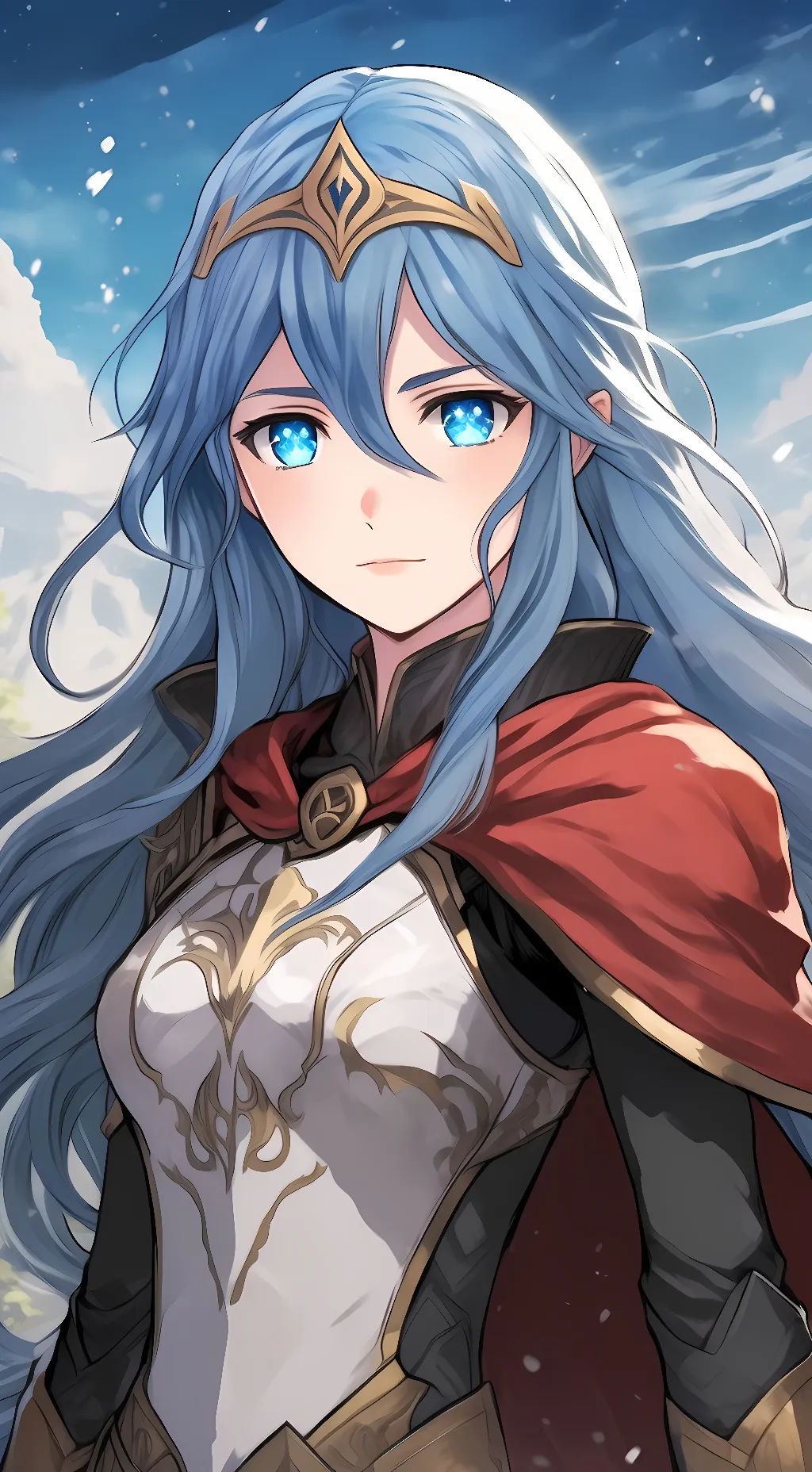 ai character: Lucina background