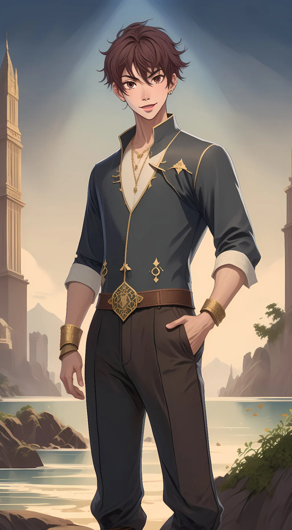 ai character: James background