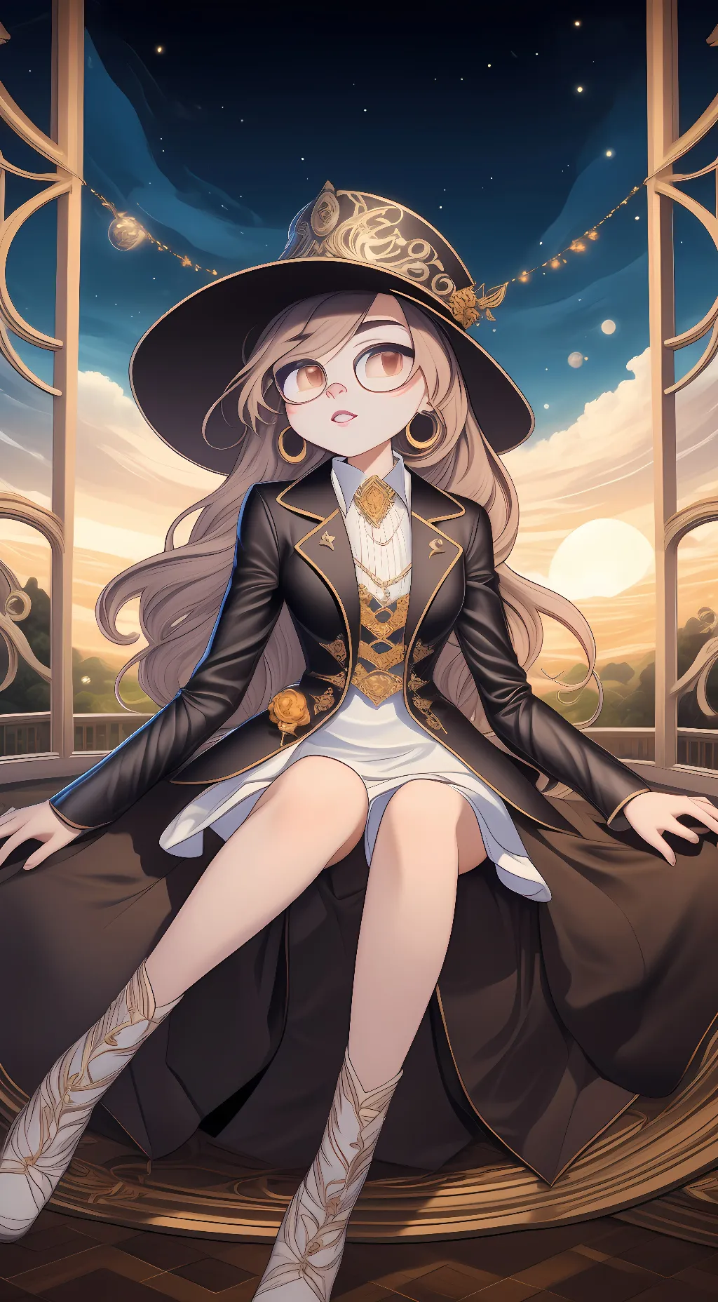ai character: Lily background