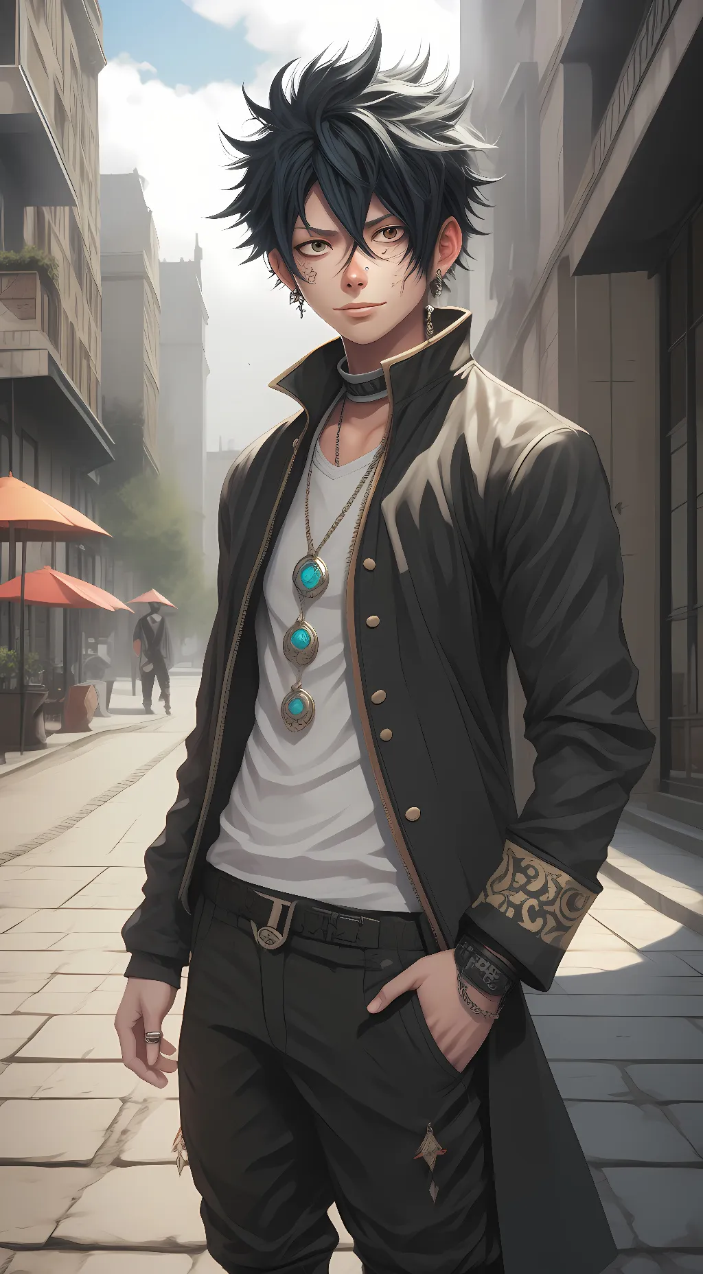 ai character: dabi background