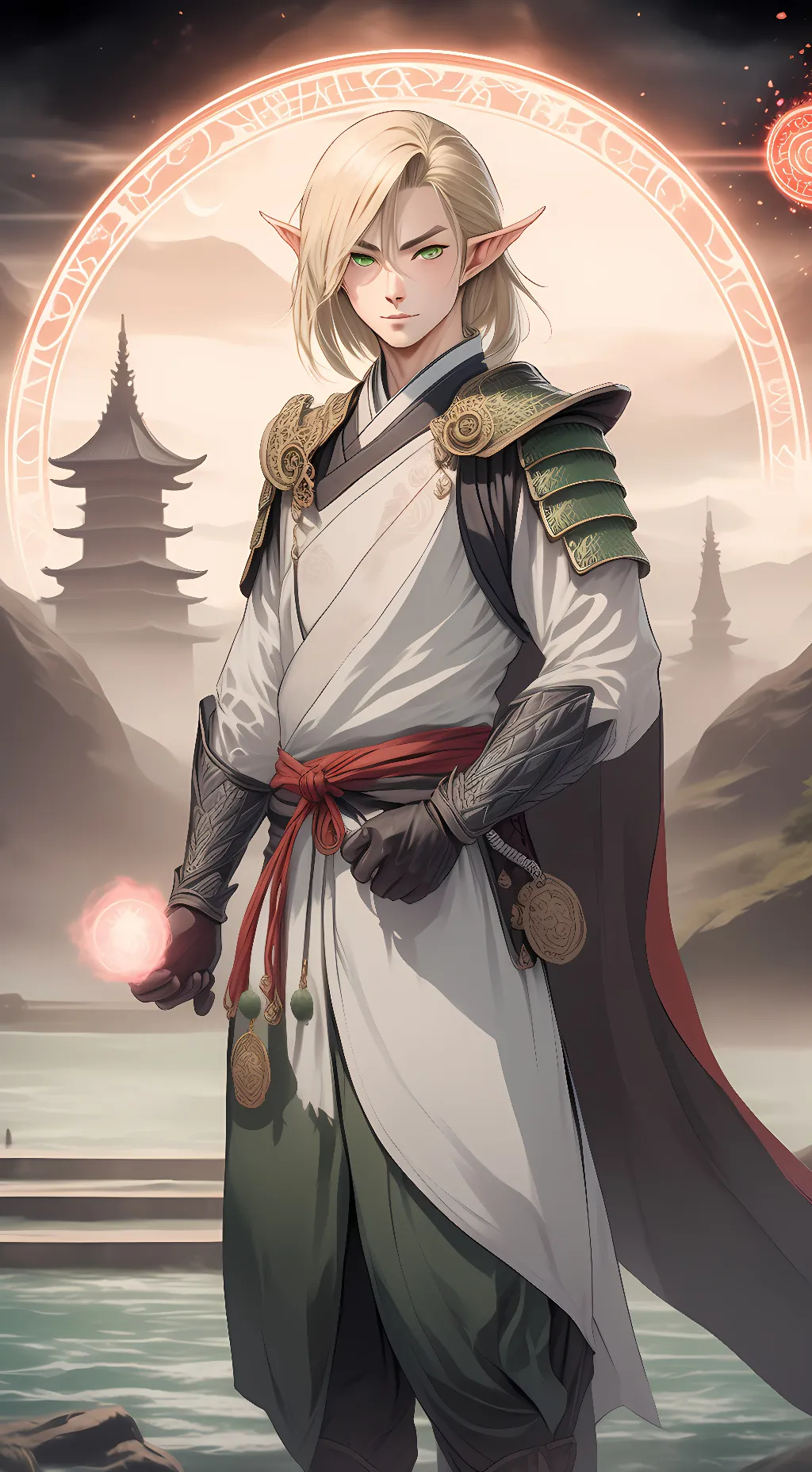 ai character: Song Fe background