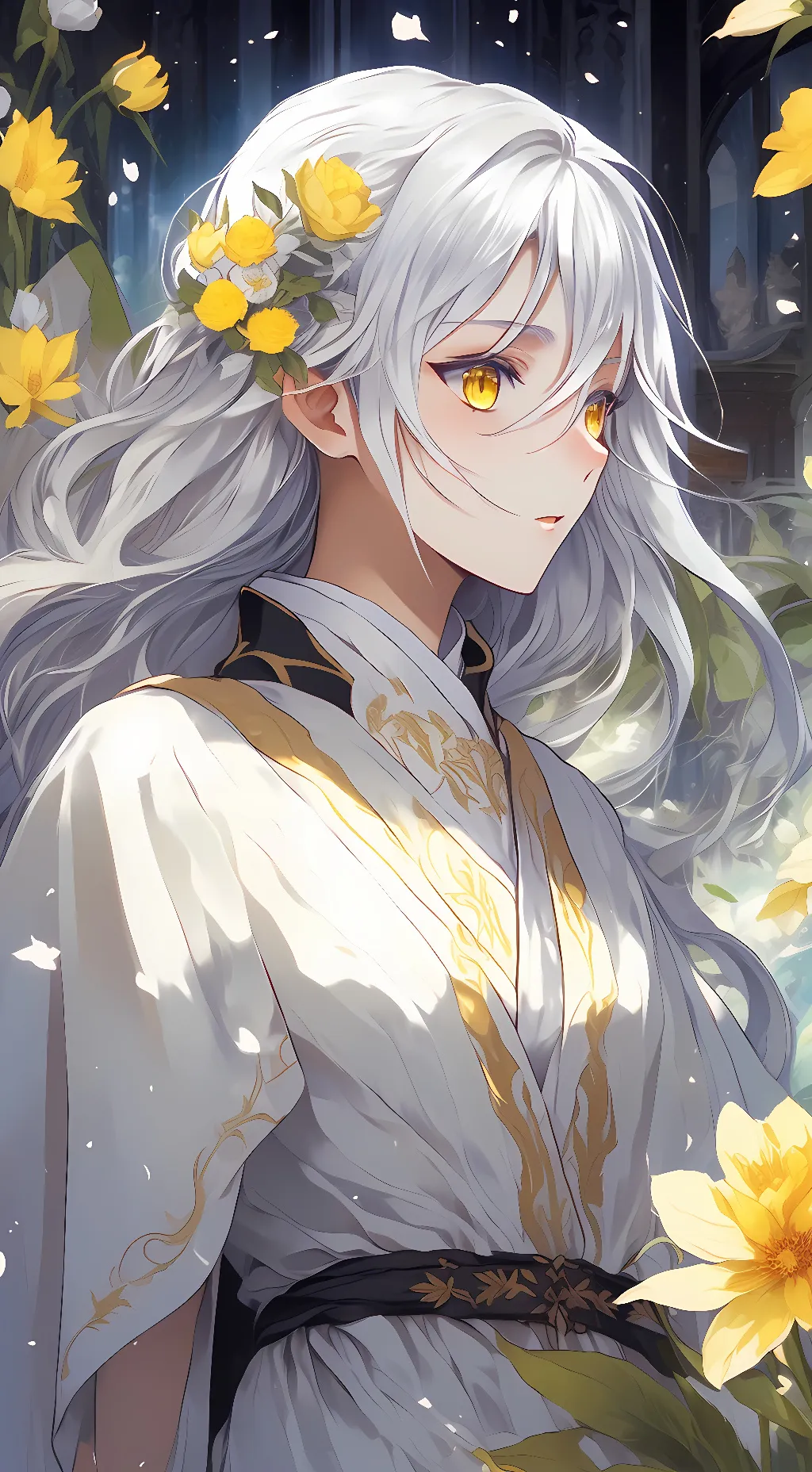 ai character: Shiroki background